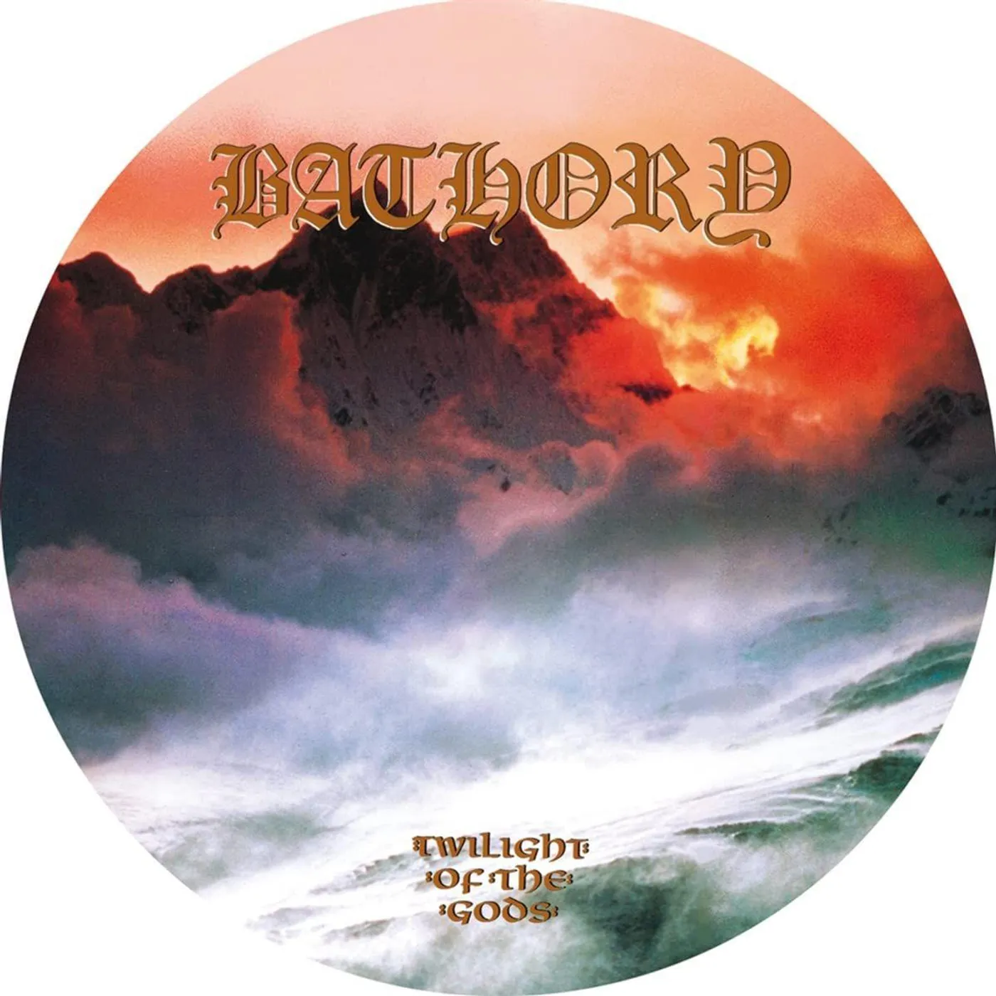 Bathory TWILIGHT OF THE GODS (PICTURE DISC) Vinyl Record