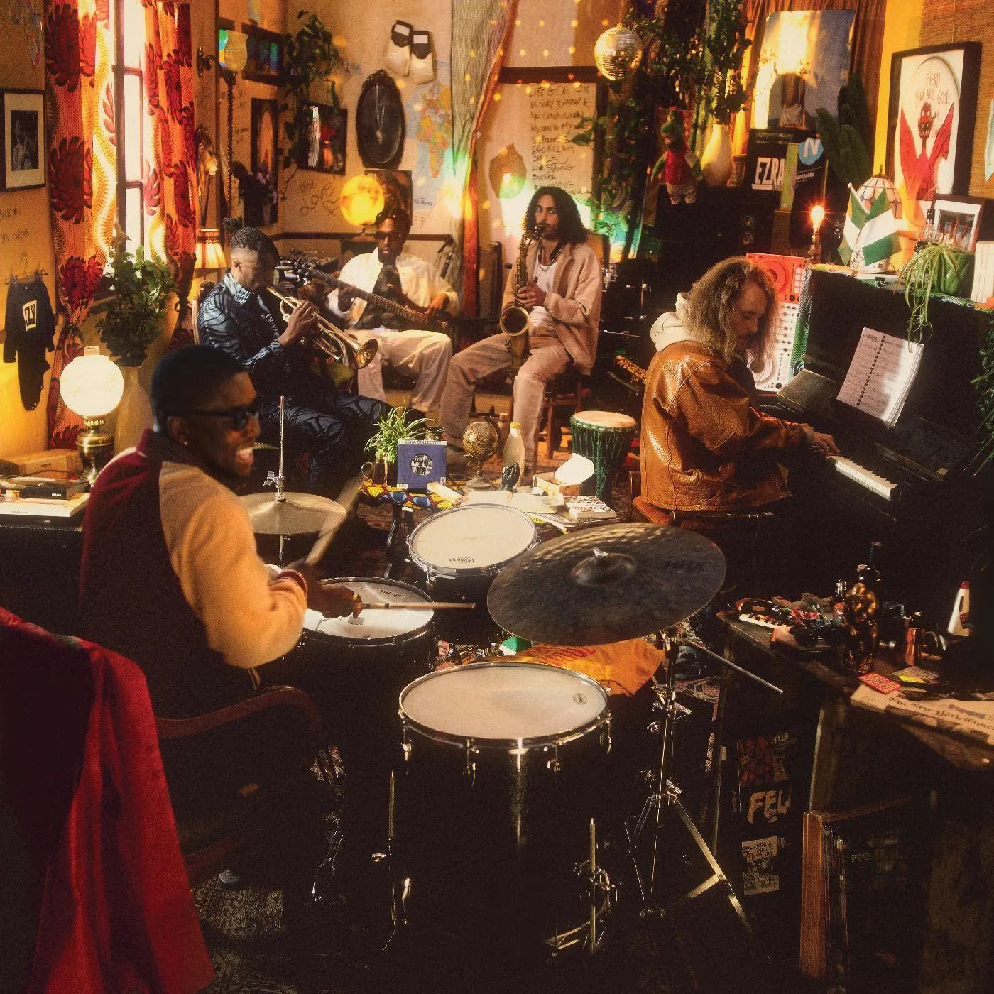 Ezra Collective Where I'm Meant To Be (Orange/2LP) Vinyl Record