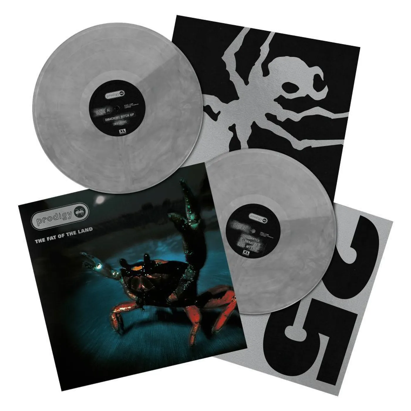The Prodigy Fat Of The Land - 25th Anniversary Edition (Silver) Vinyl Record