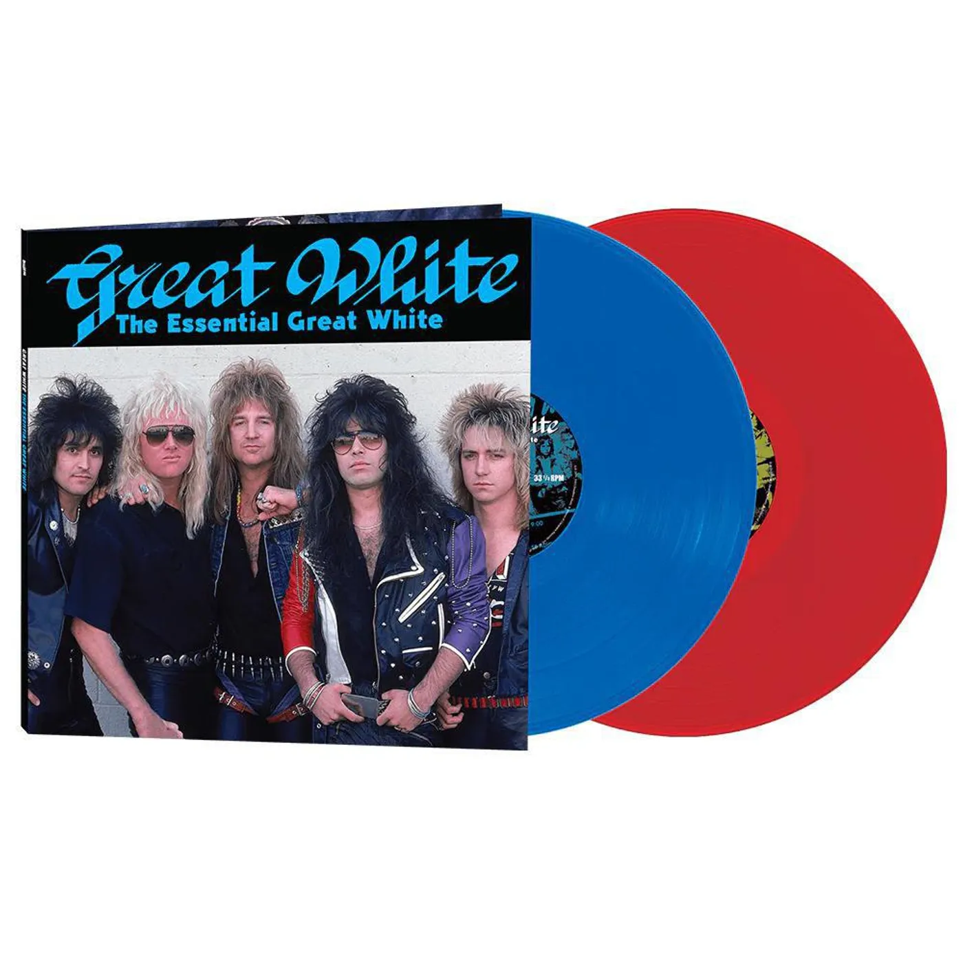 The Essential Great White (2LP/Blue/Red) Vinyl Record