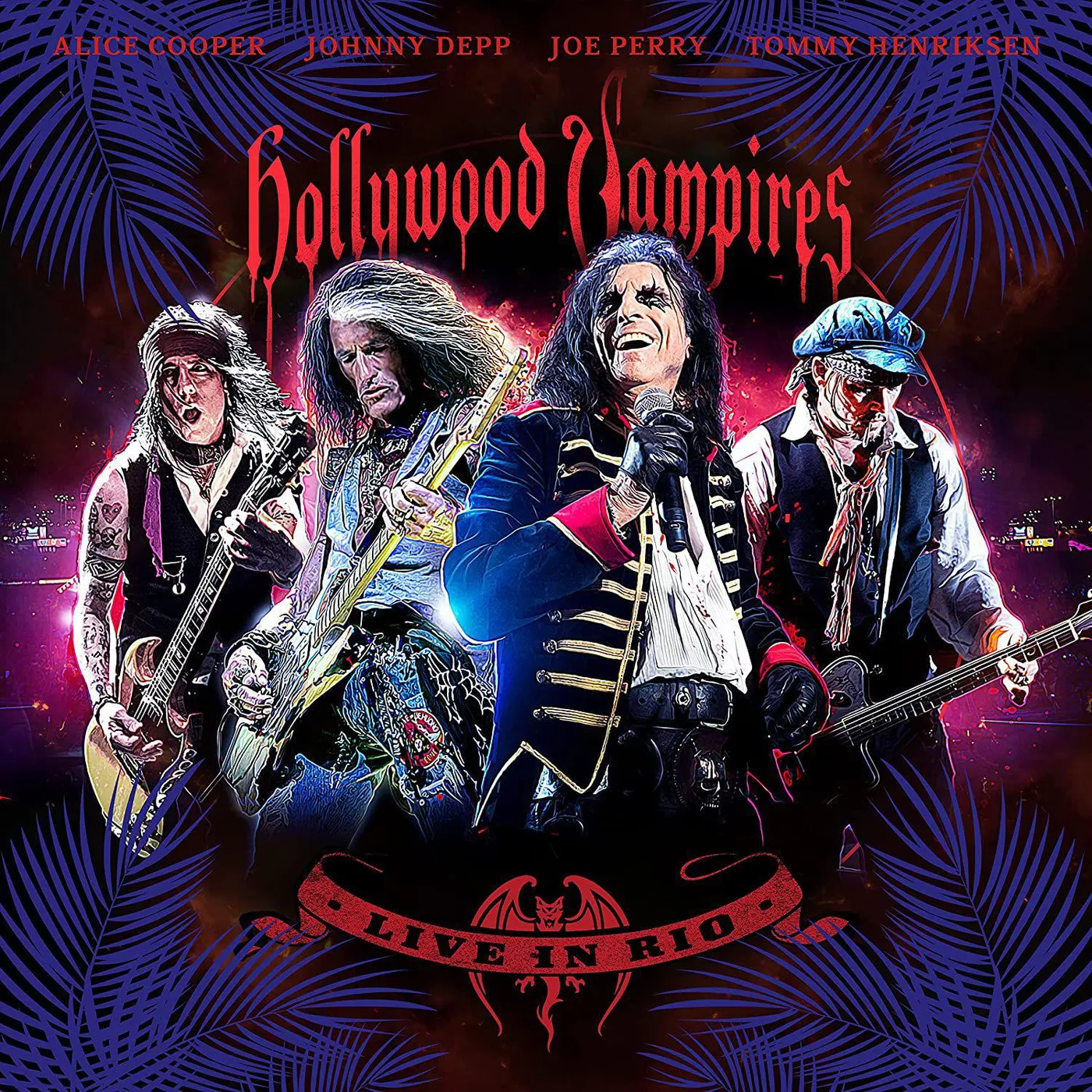 Hollywood Vampires LIVE IN RIO (2LP/180G) Vinyl Record