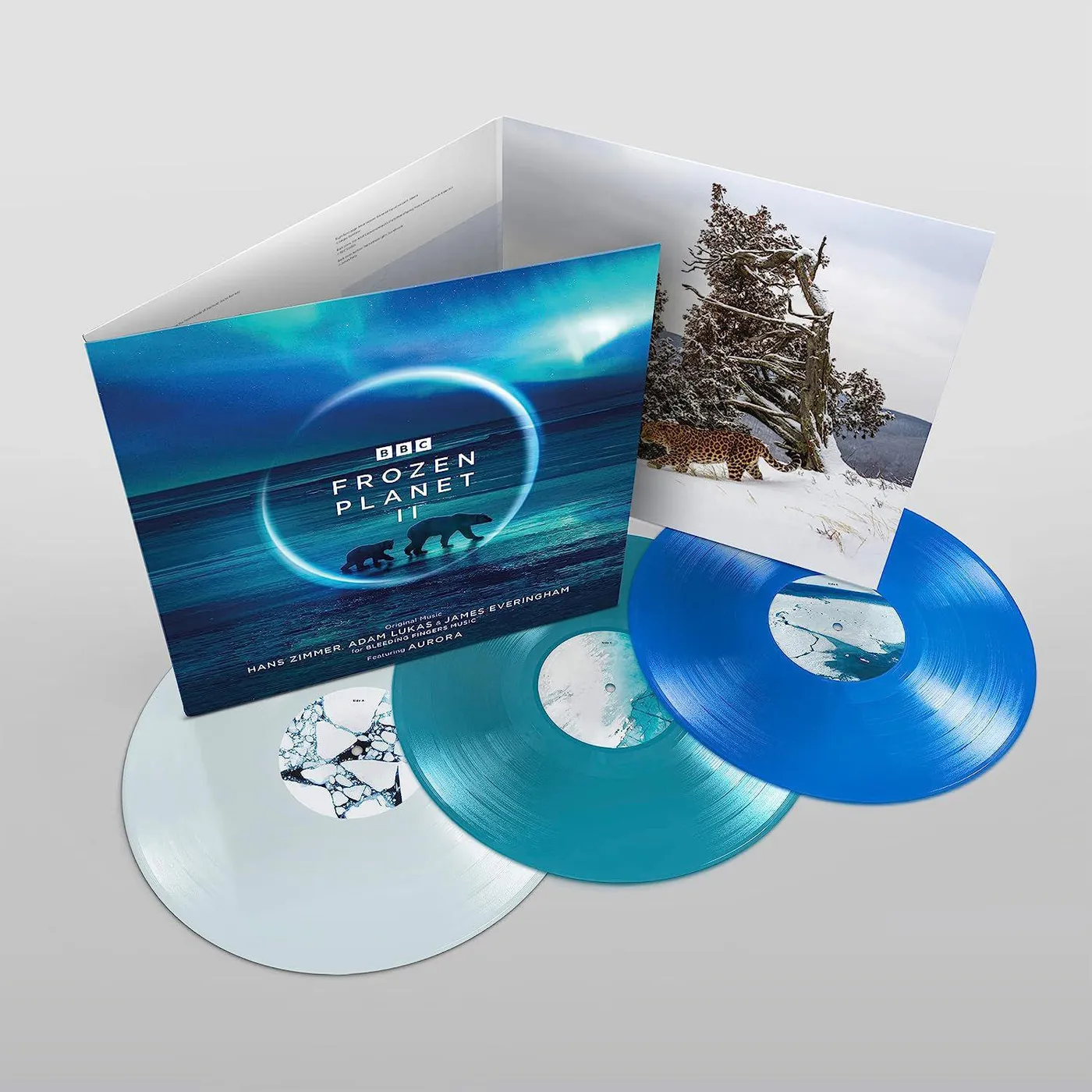 Various Artists  Frozen Planet II Original Soundtrack (3LP/Blue, Turquise & Ice) Box Set (Vinyl)
