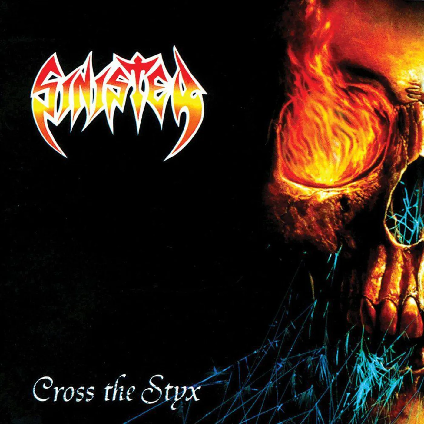 Sinister Cross The Styx (Clear w/Black & Mustard Splatter) Vinyl Record
