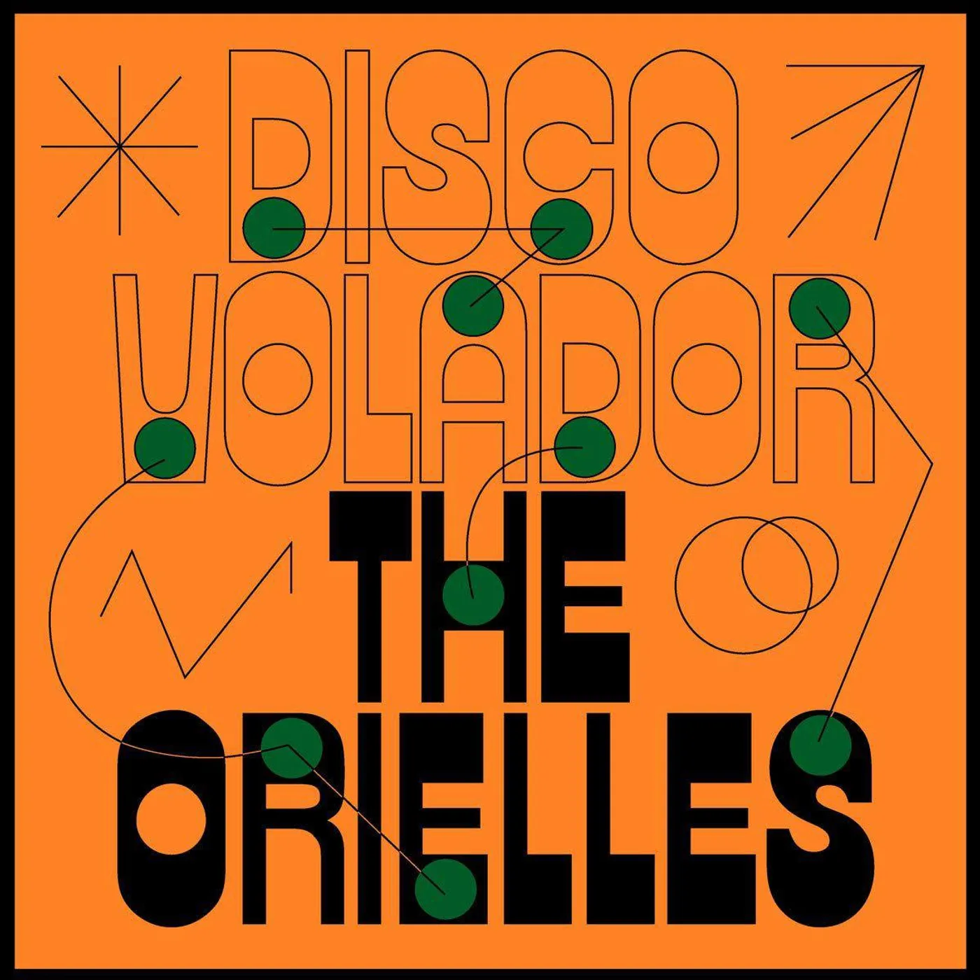 The Orielles Disco Volador (DL Card/Orange/Green) Vinyl Record