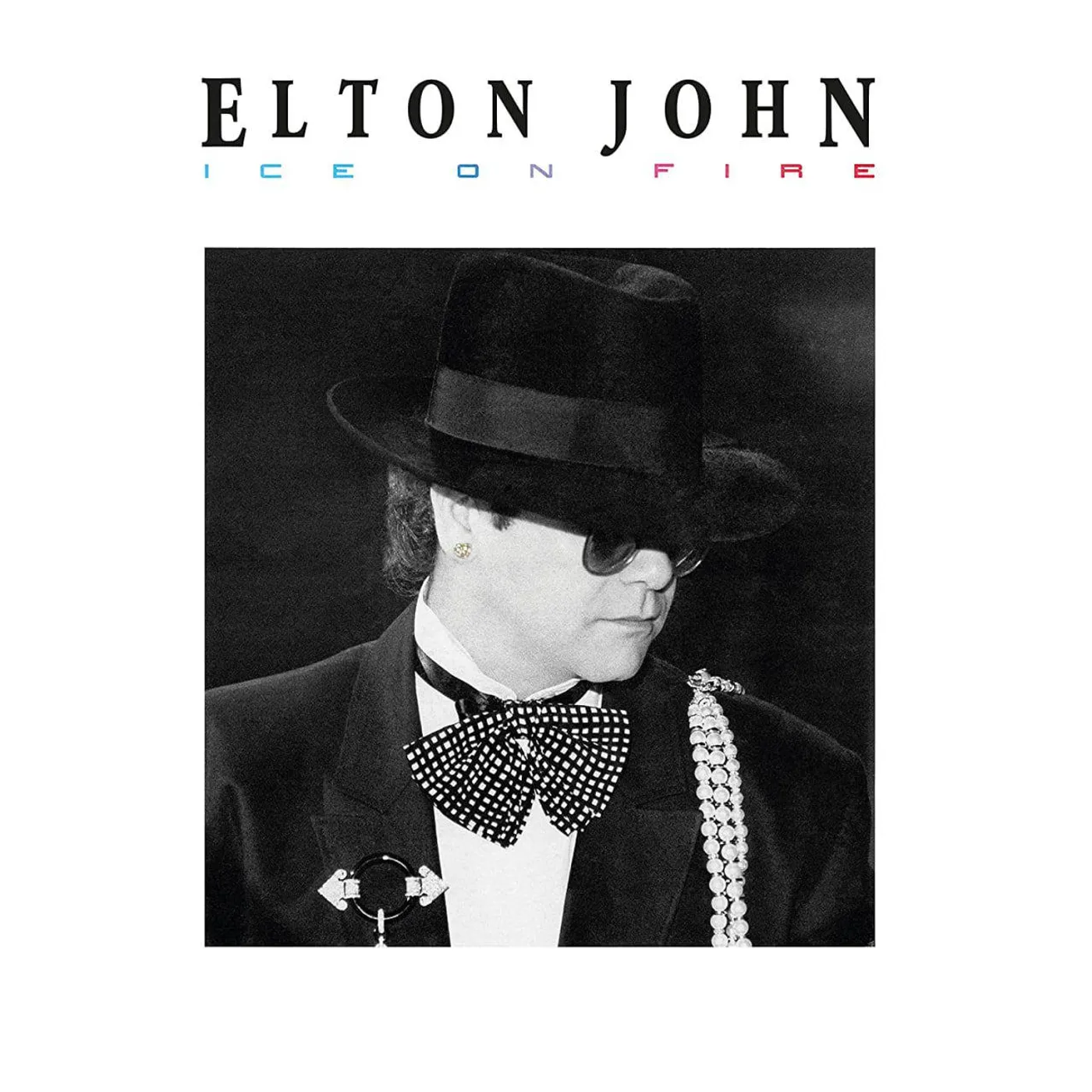 Elton John ICE ON FIRE Vinyl Record