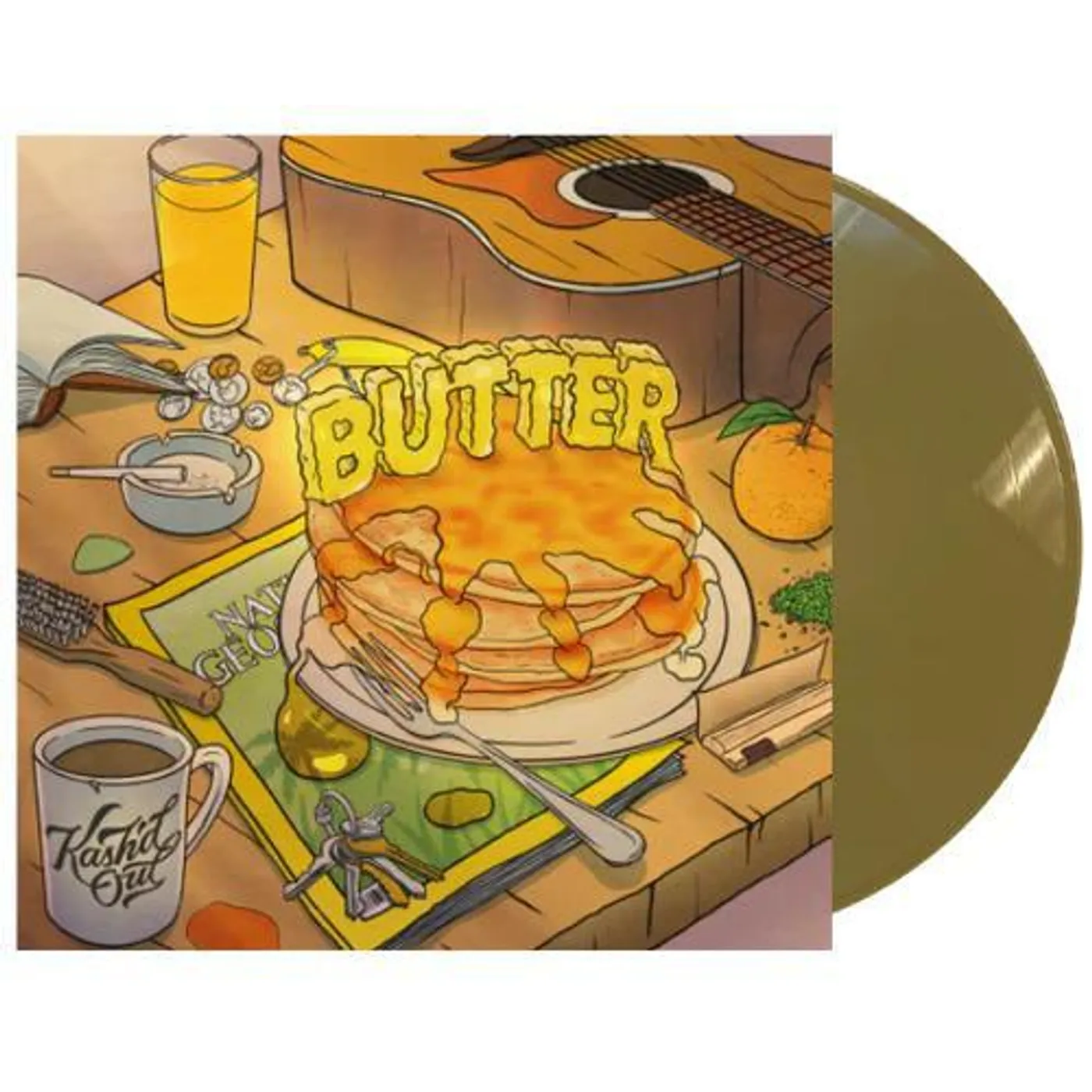 Kash'd Out Butter (Gold Vinyl Record)