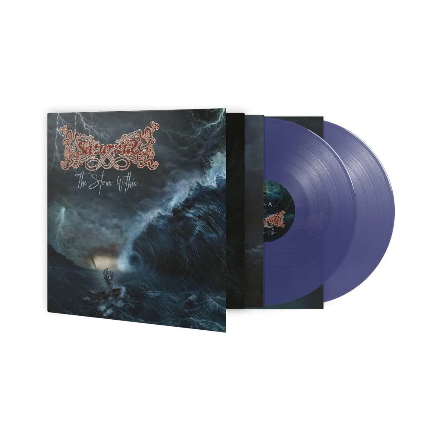 Saturnus The Storm Within (Import/Transparent Blue) Vinyl Record