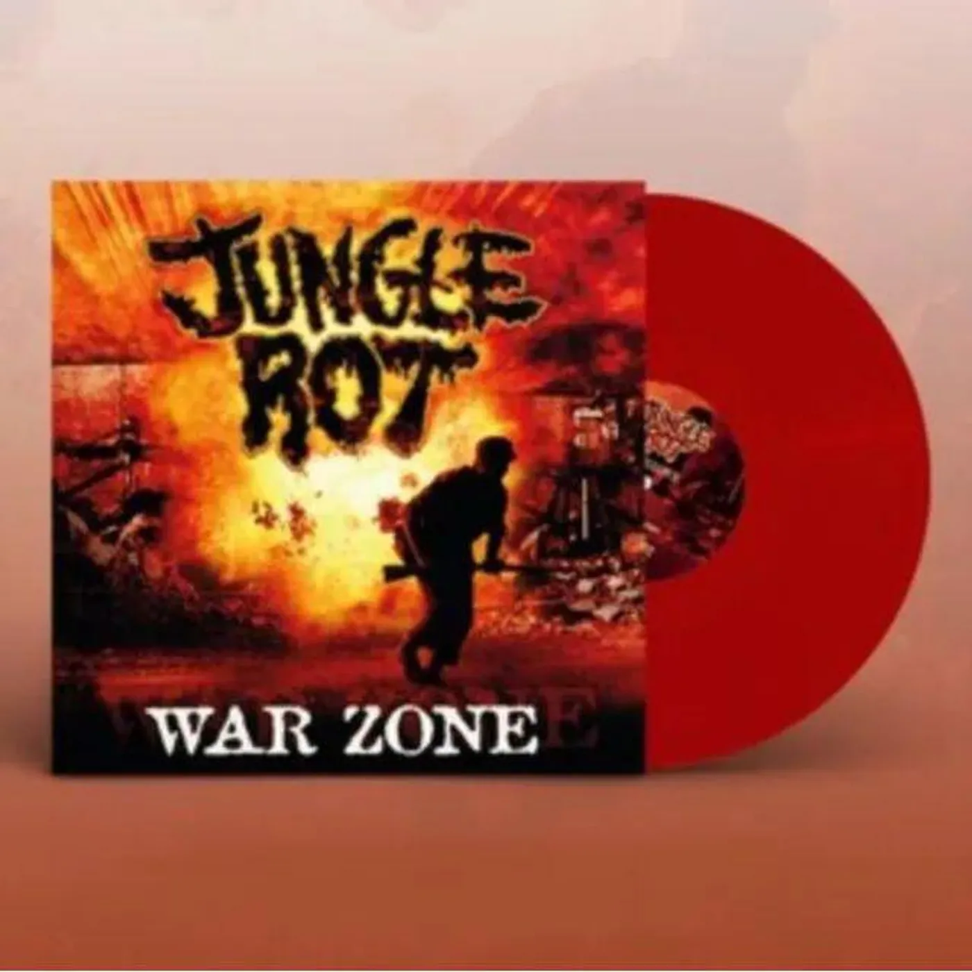 Jungle Rot War Zone (Red Vinyl Record)