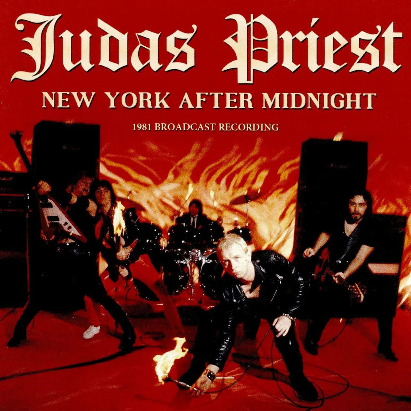 Judas Priest New York After Midnight (2LP/Red) Vinyl Record