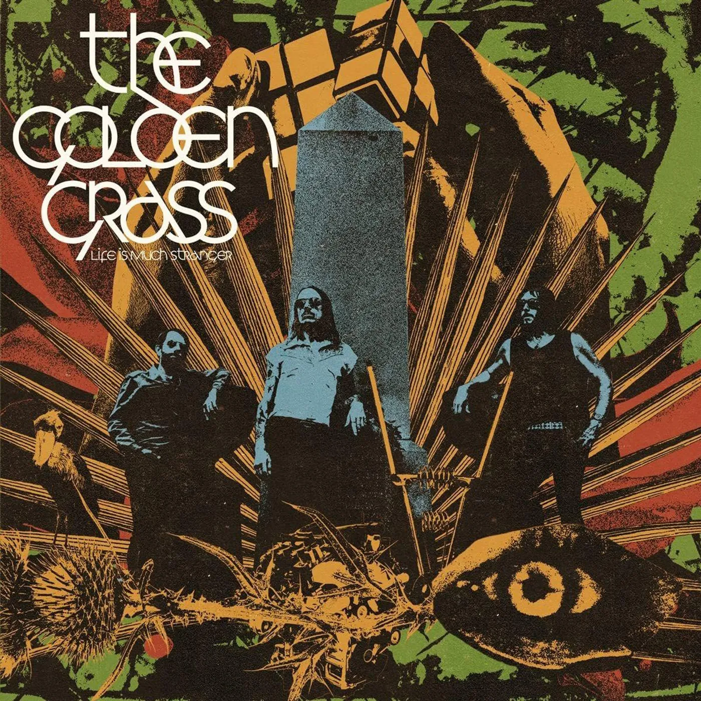Golden Grass Life Is Much Stranger (Transparent) Vinyl Record
