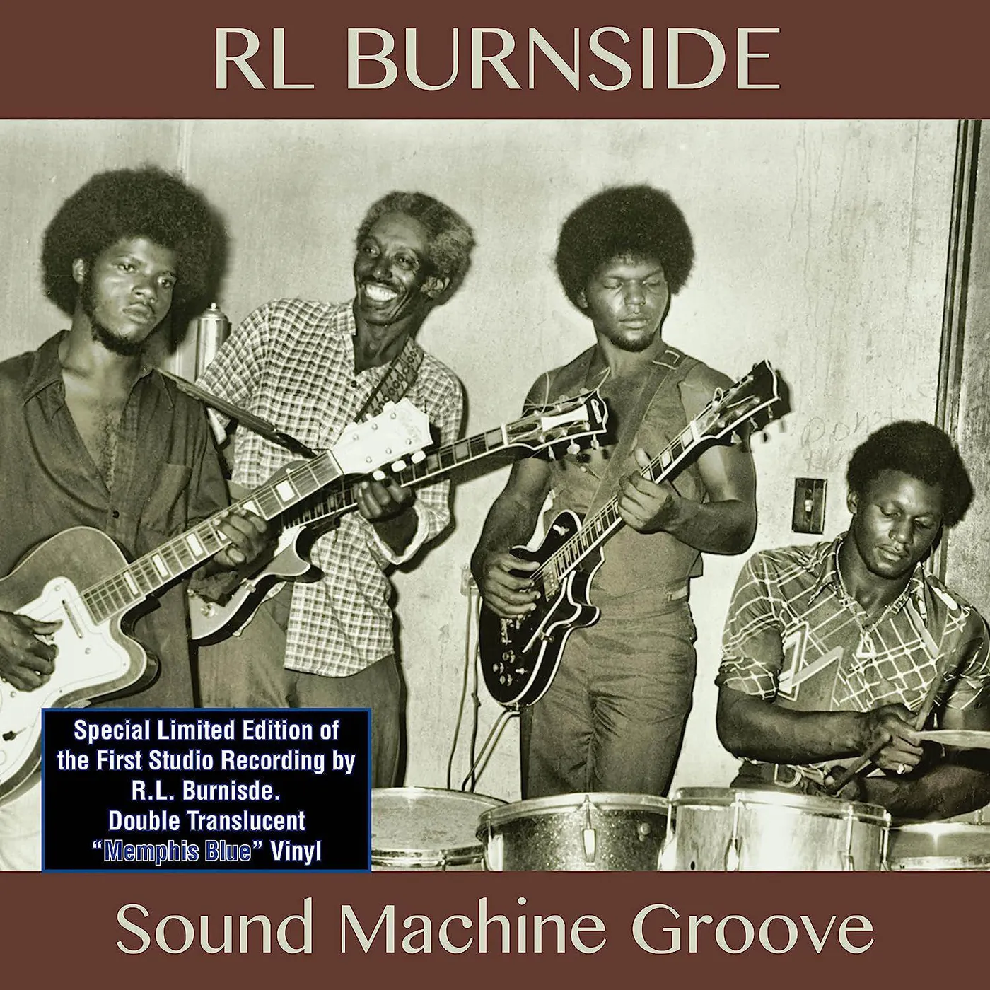 R.L. Burnside Sound Machine Groove (Memphis Blue) Vinyl Record