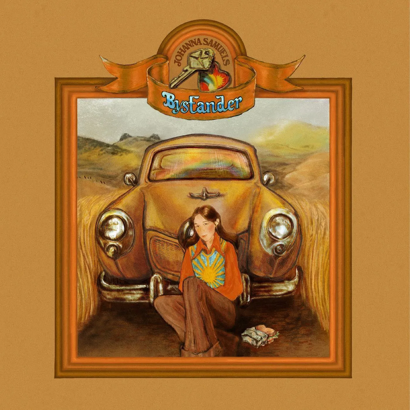 Johanna Samuels Bystander (Orange) Vinyl Record