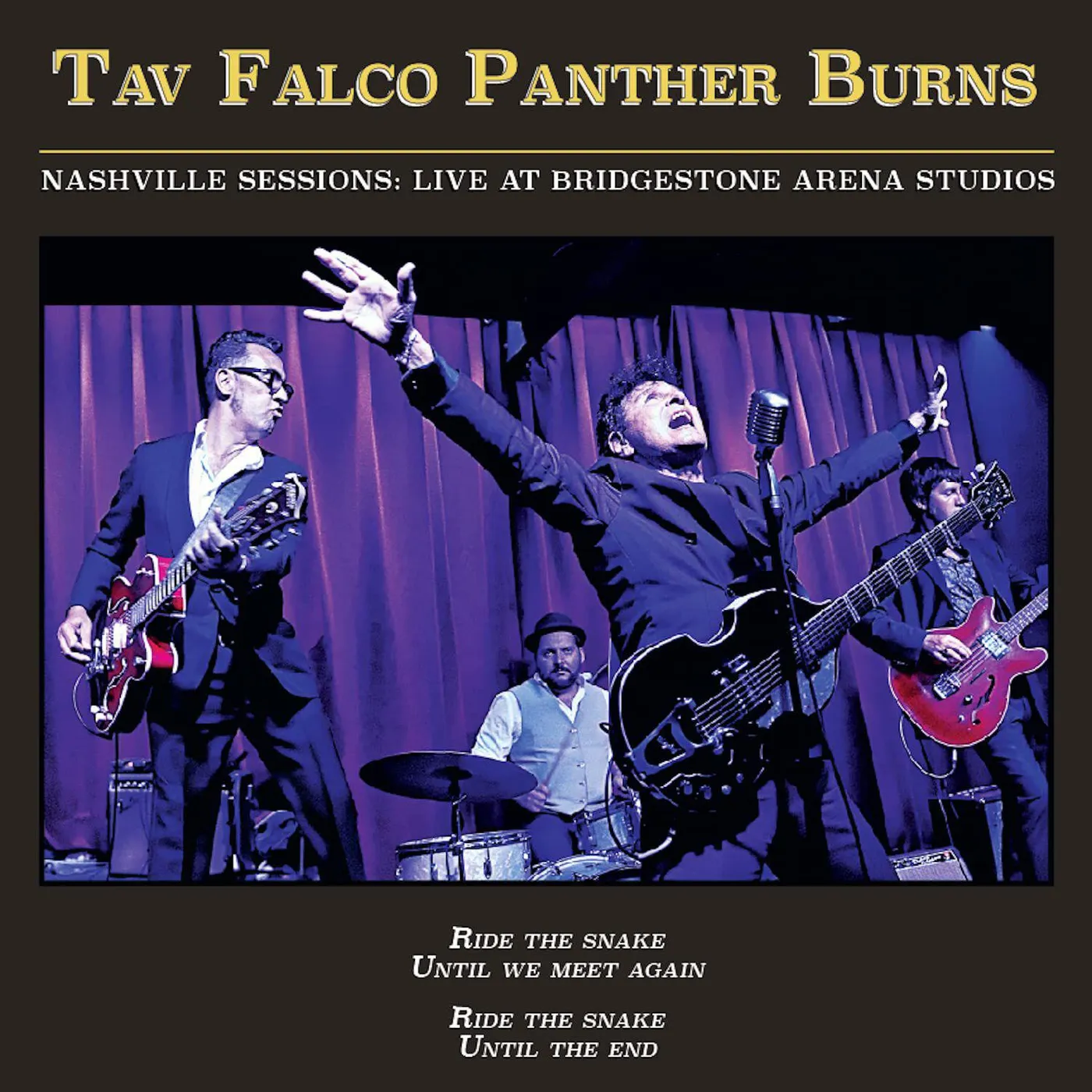 Tav Falco Panther Burns Nashville Sessions: Live At Bridgestone Arena Vinyl Record