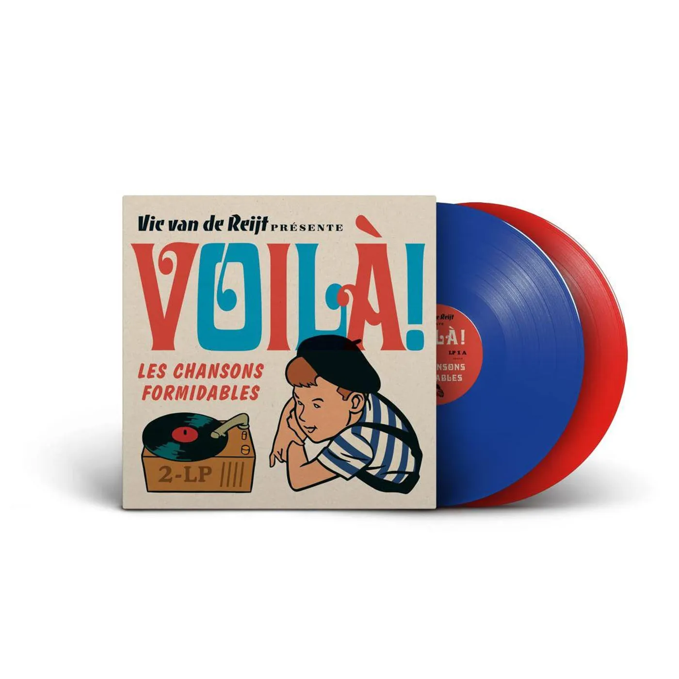 Various Artists  Voila! Les Chansons Formidables (Blue & Red/2LP) Vinyl Record