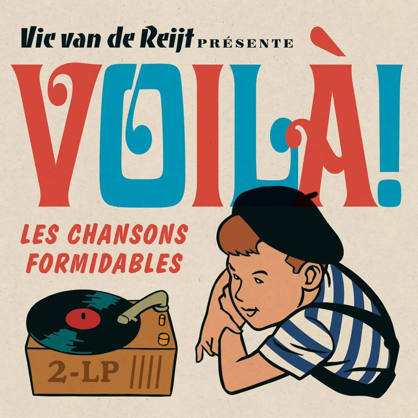 Various Artists  Voila! Les Chansons Formidables (Blue & Red/2LP) Vinyl Record