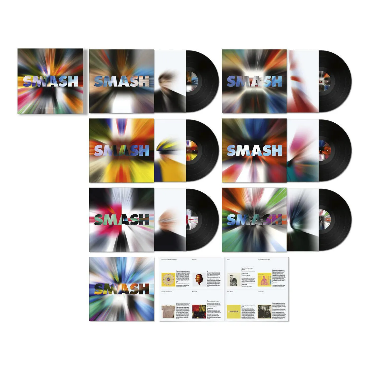 Pet Shop Boys Smash The Singles (6LP) Box Set (Vinyl)