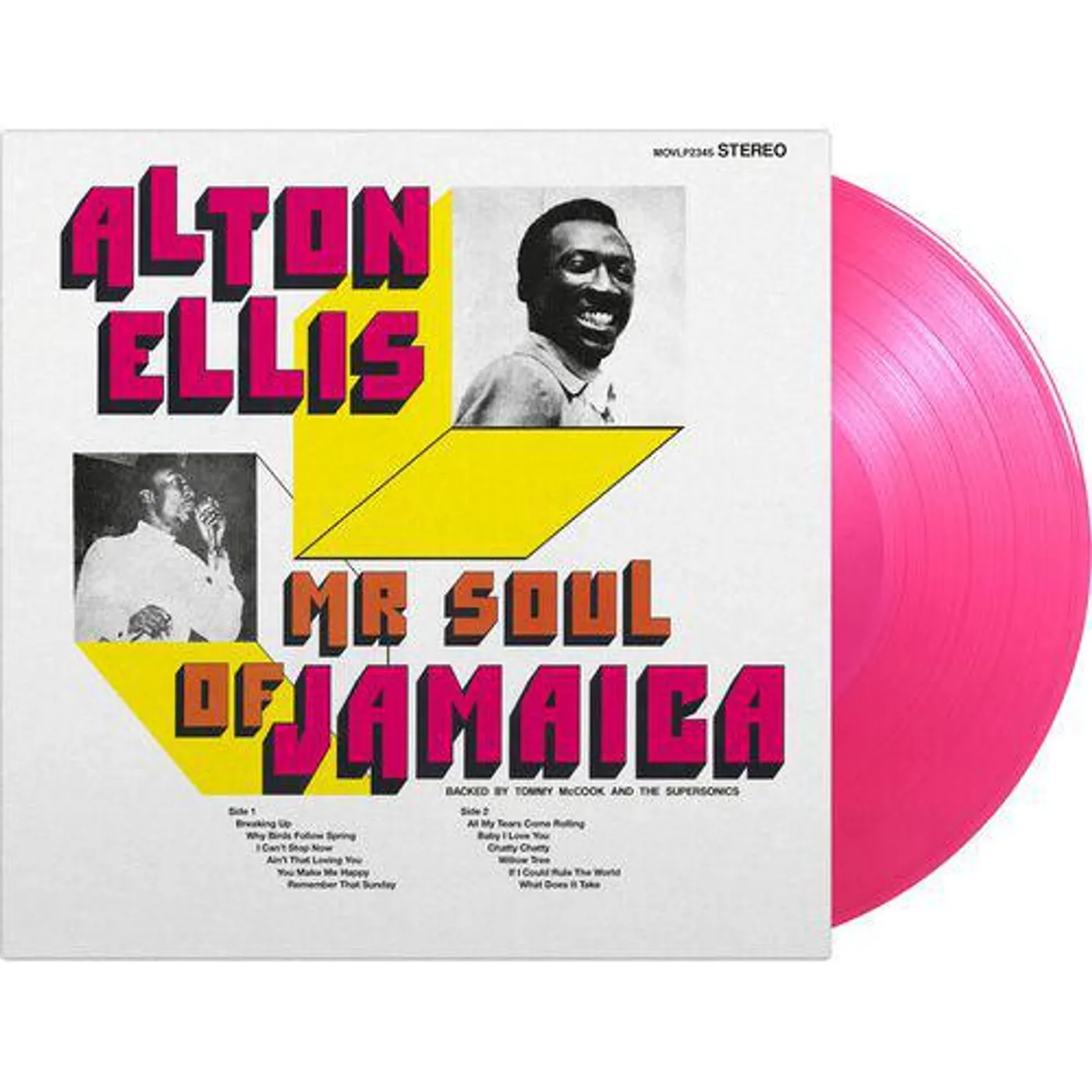 Alton Ellis Mr. Soul Of Jamaica (Limited/Translucent Magenta/180g/Numbered/Import) Vinyl Record