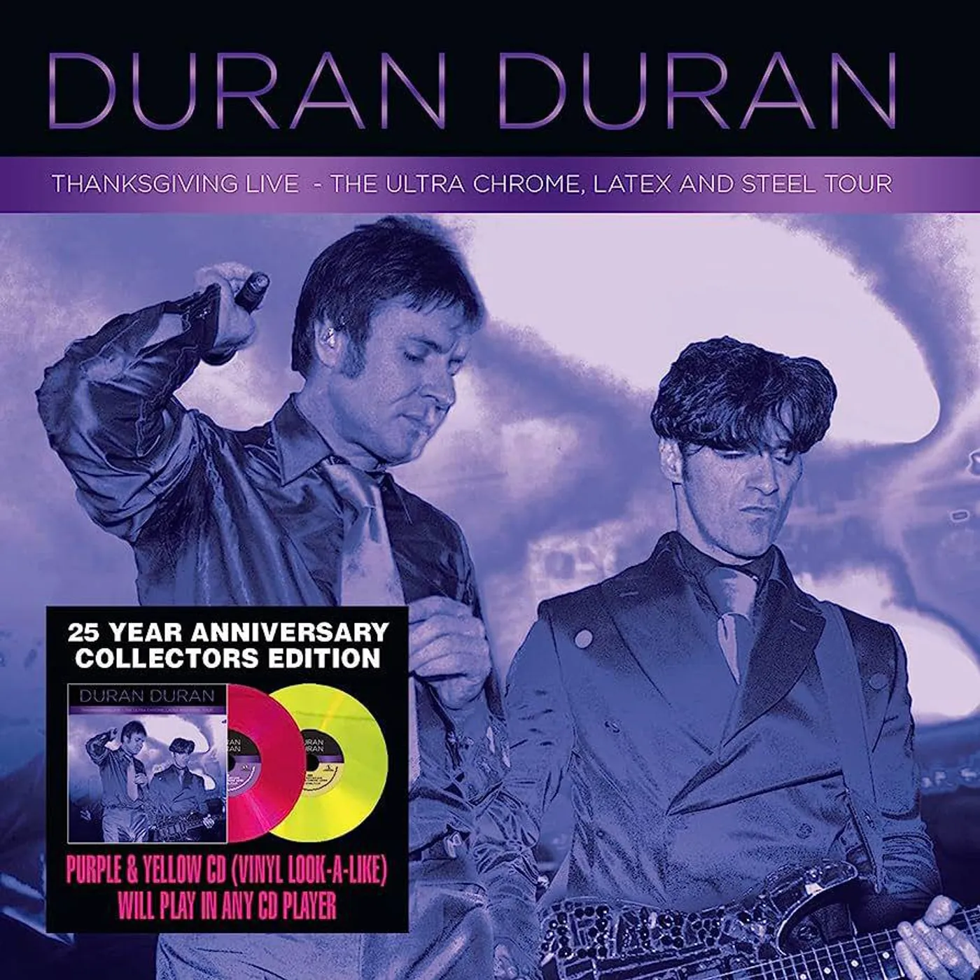 Duran Duran Ultra Chrome, Latex & Steel Tour (Edition 2023) (2lp) Vinyl Record