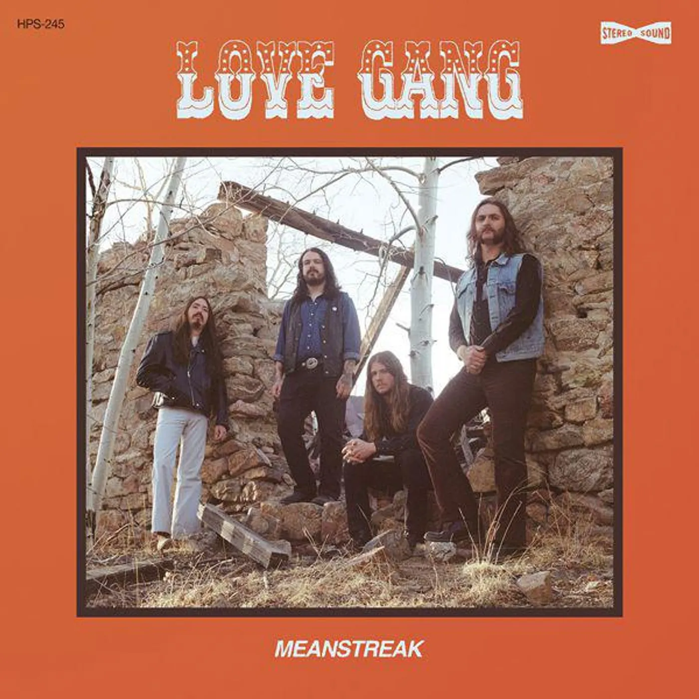Love Gang Meanstreak (Quad Orange & Black Vinyl Record)