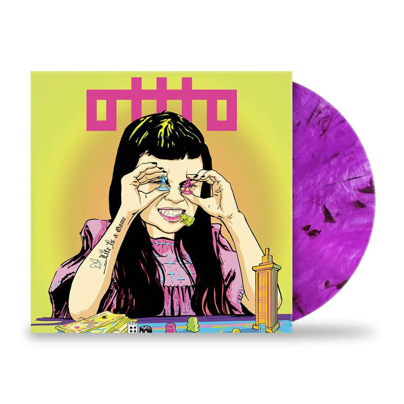 OTTTO Life Is A Game (Purple Smoke Vinyl Record)