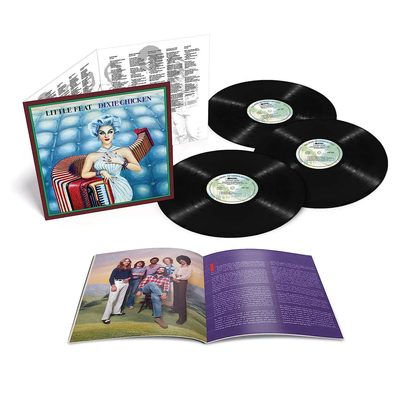 Little Feat Dixie Chicken (Deluxe Edition/3LP) Vinyl Record
