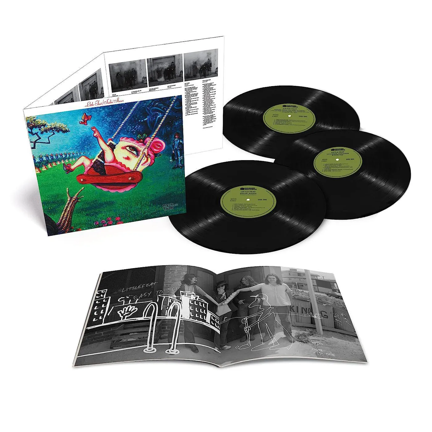 Little Feat Sailin' Shoes (Deluxe Edition/3LP) Vinyl Record