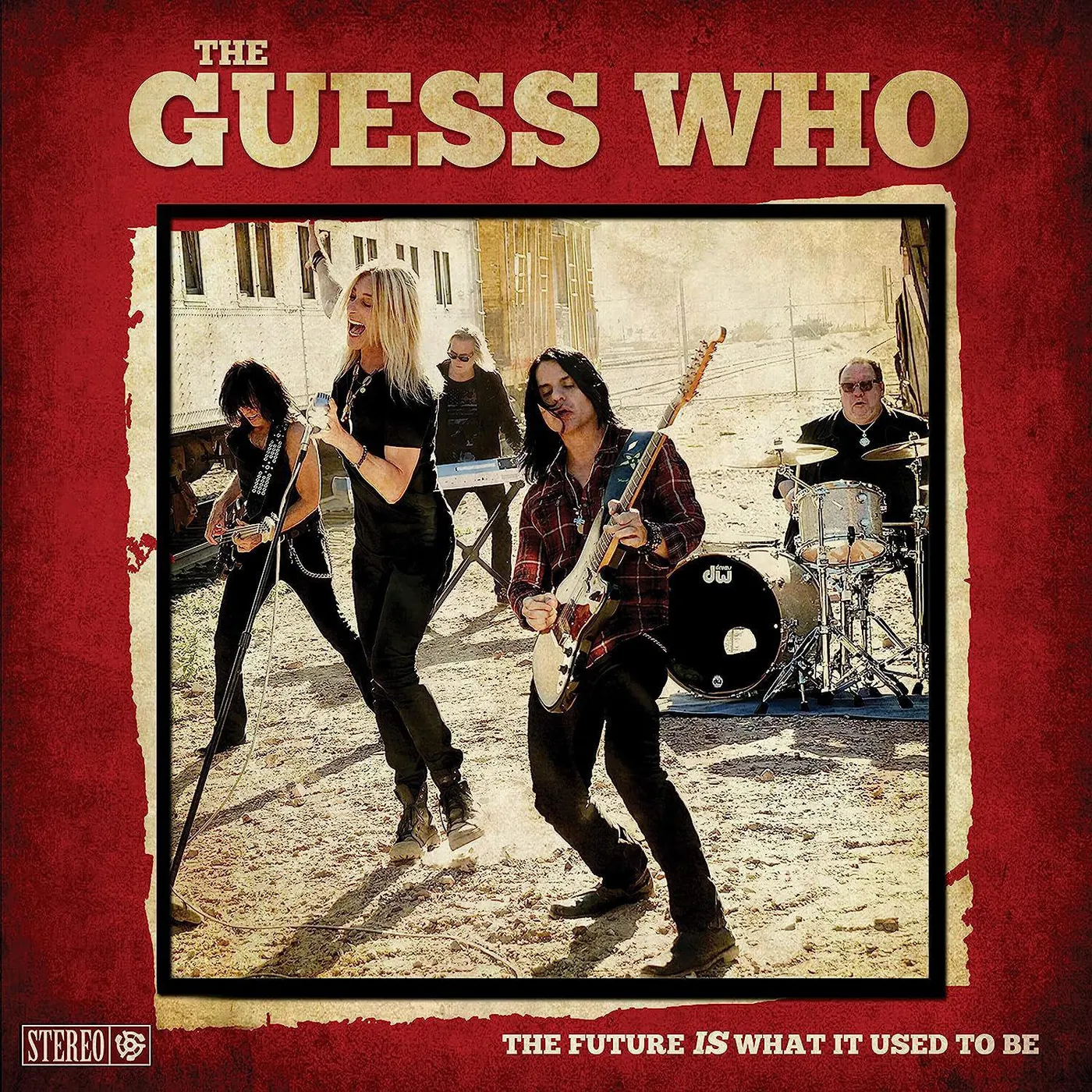 The Guess Who Future Is What It Used To Be (Red Marble) Vinyl Record)