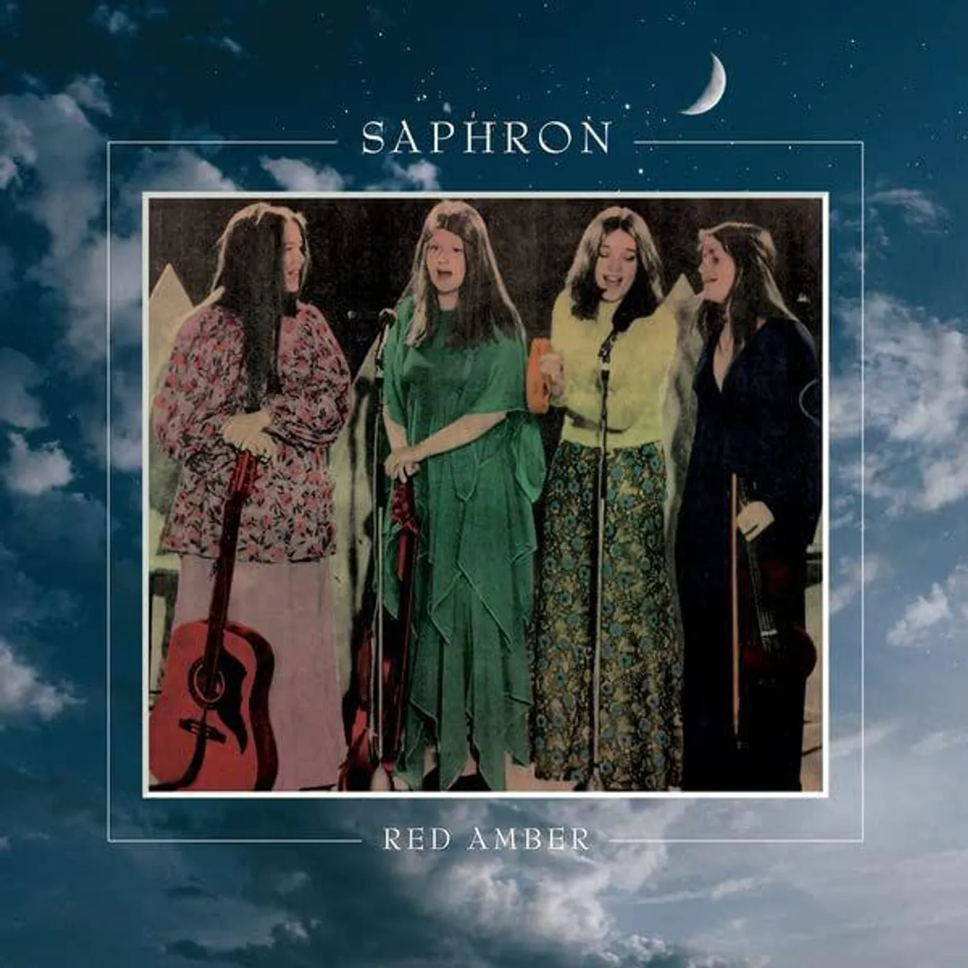 Saphron RED AMBER Vinyl Record
