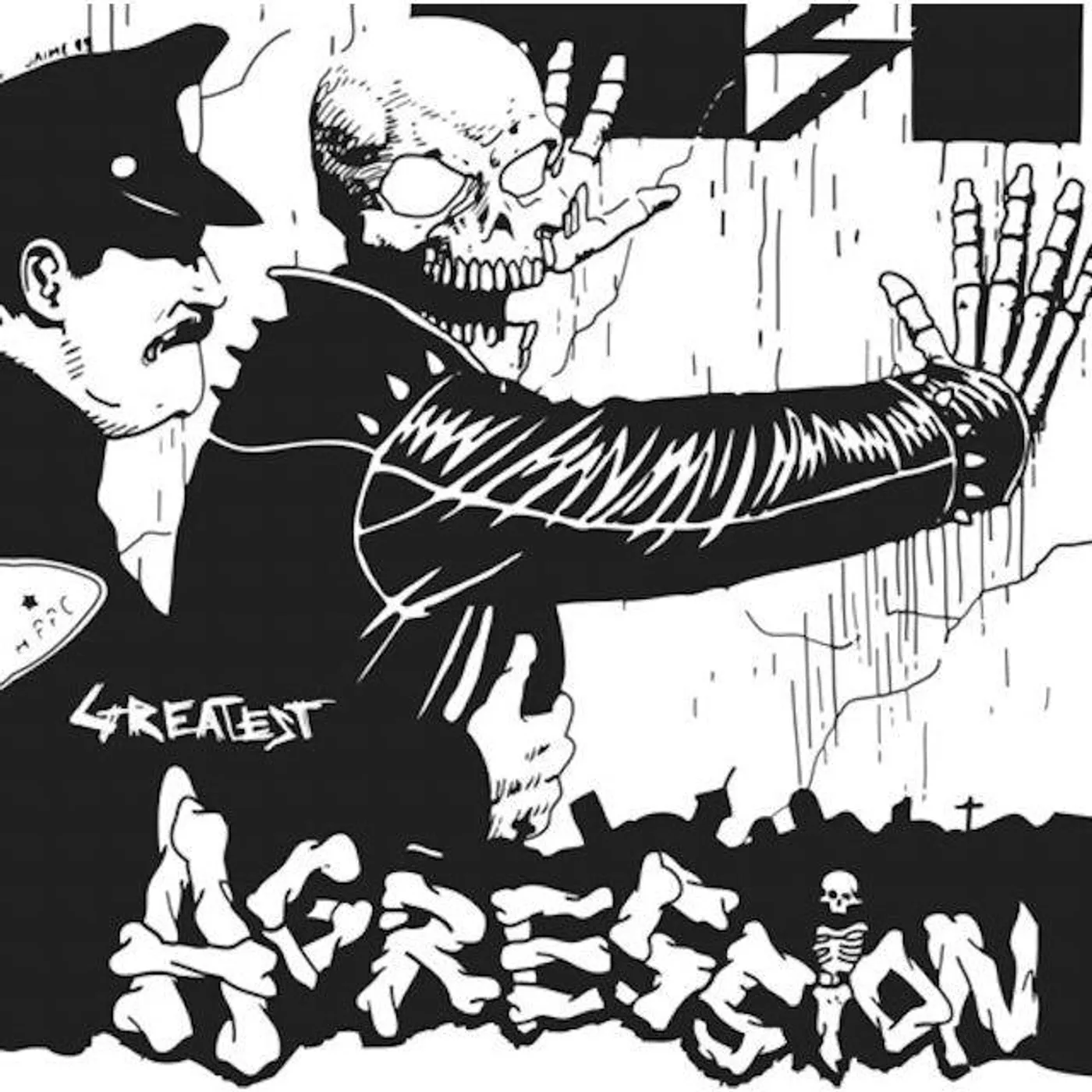 Agression Greatest (Black/white Splatter Vinyl Record)