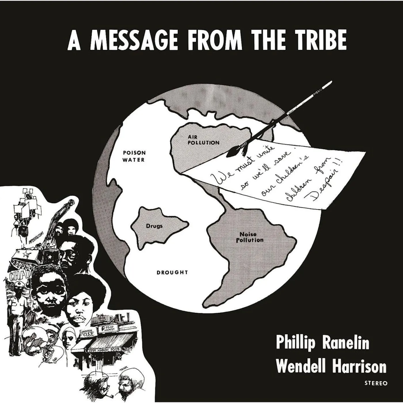 Phil Ranelin & Wendell Harrison Message From The Tribe (Orange) Vinyl Record