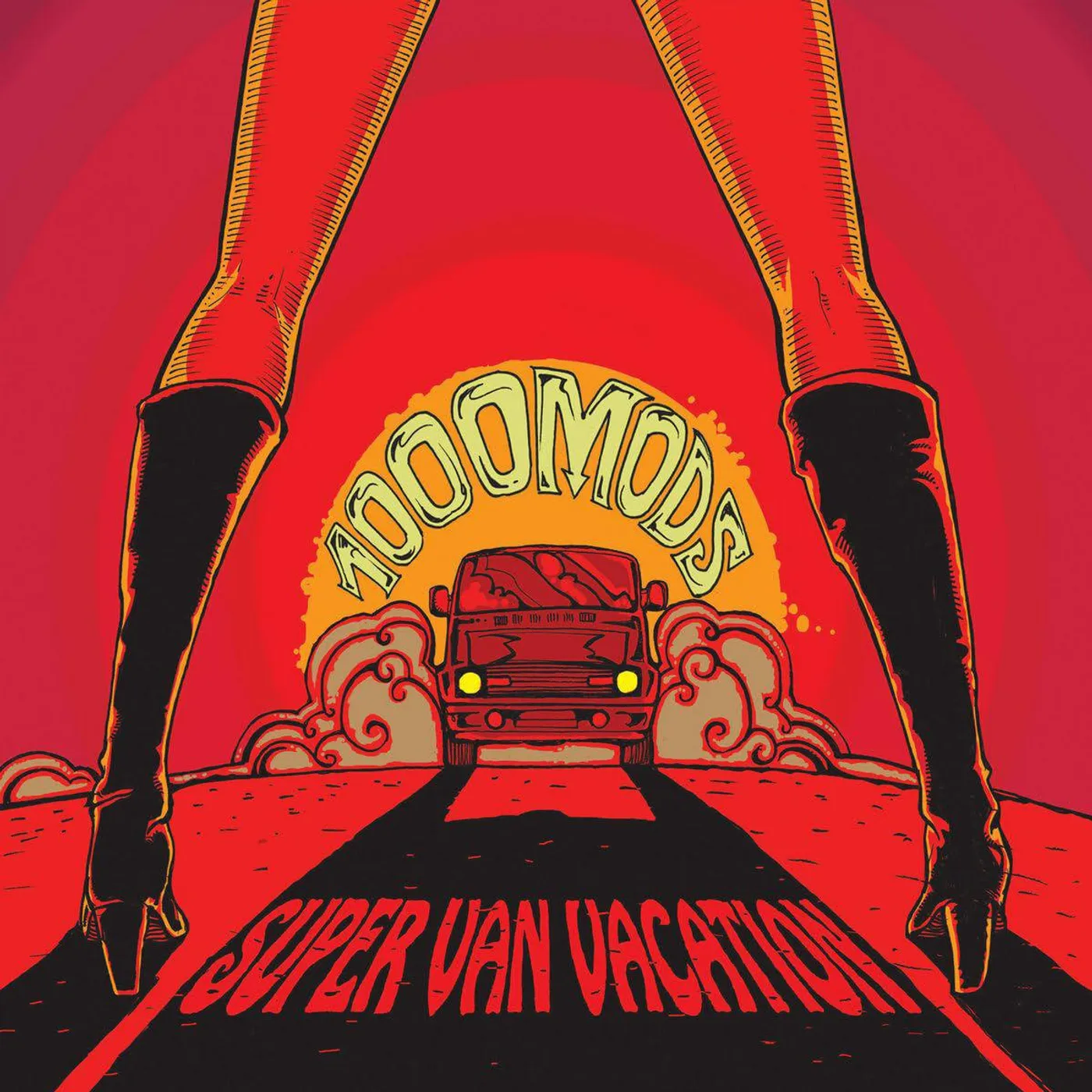 1000mods Super Van Vacation (2LP) Vinyl Record