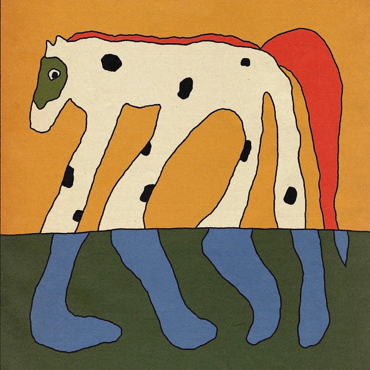 Being Dead When Horses Would Run (Creamsicle Vinyl Record)