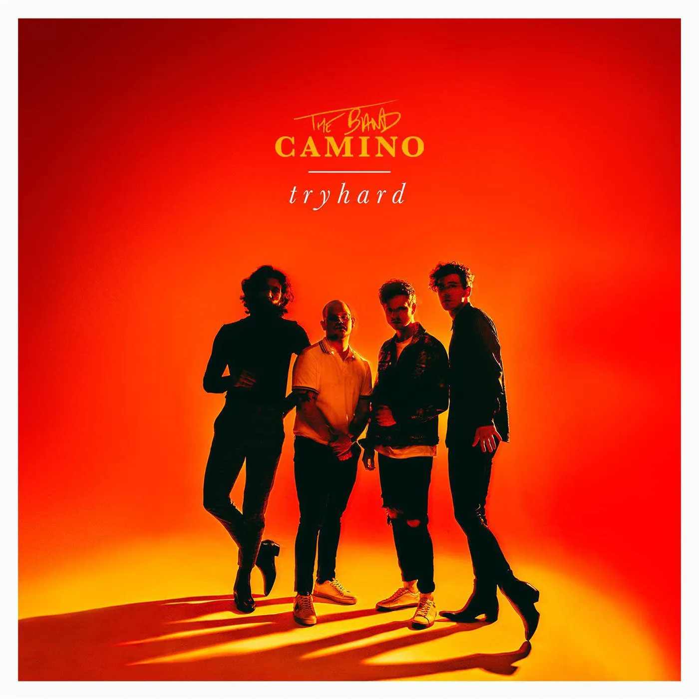 The Band CAMINO Tryhard (White Opaque) Vinyl Record