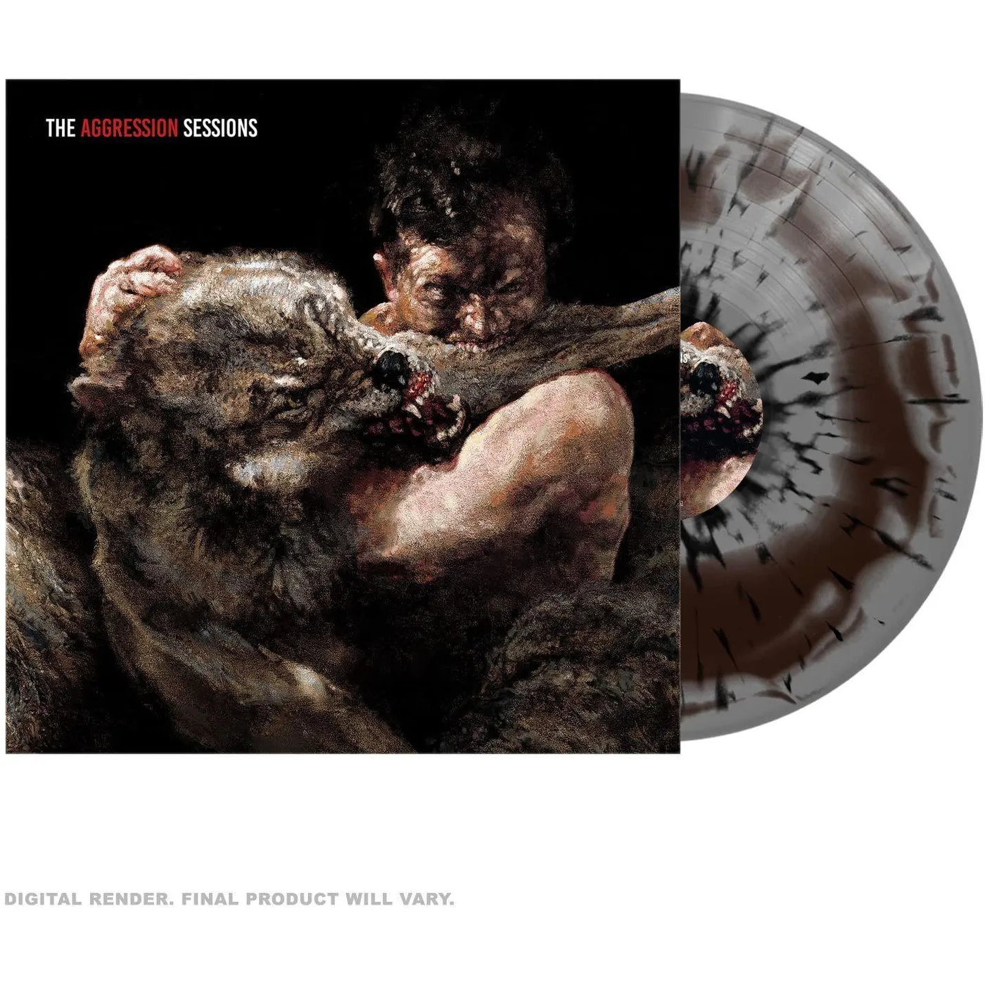 Various Artists  Aggression Sessions (Grey Brown) Vinyl Record