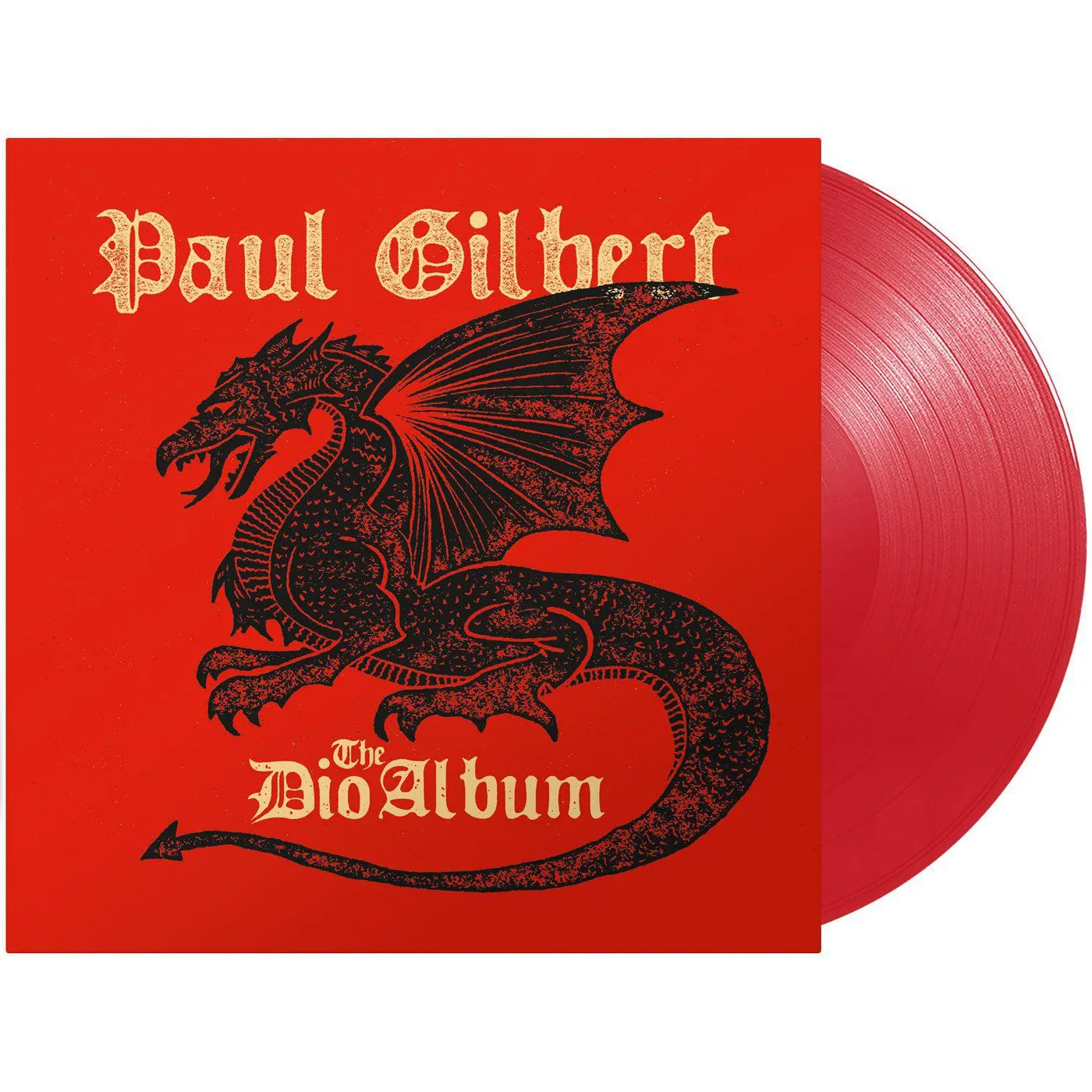 Paul Gilbert Dio Album (Red) Vinyl Record