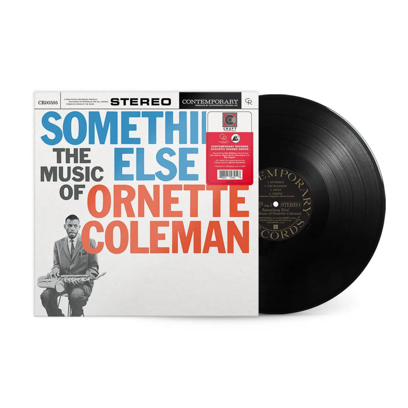 Ornette Coleman Something Else!!!! (Contemporary Records Acoustic Sounds Series) Vinyl Record