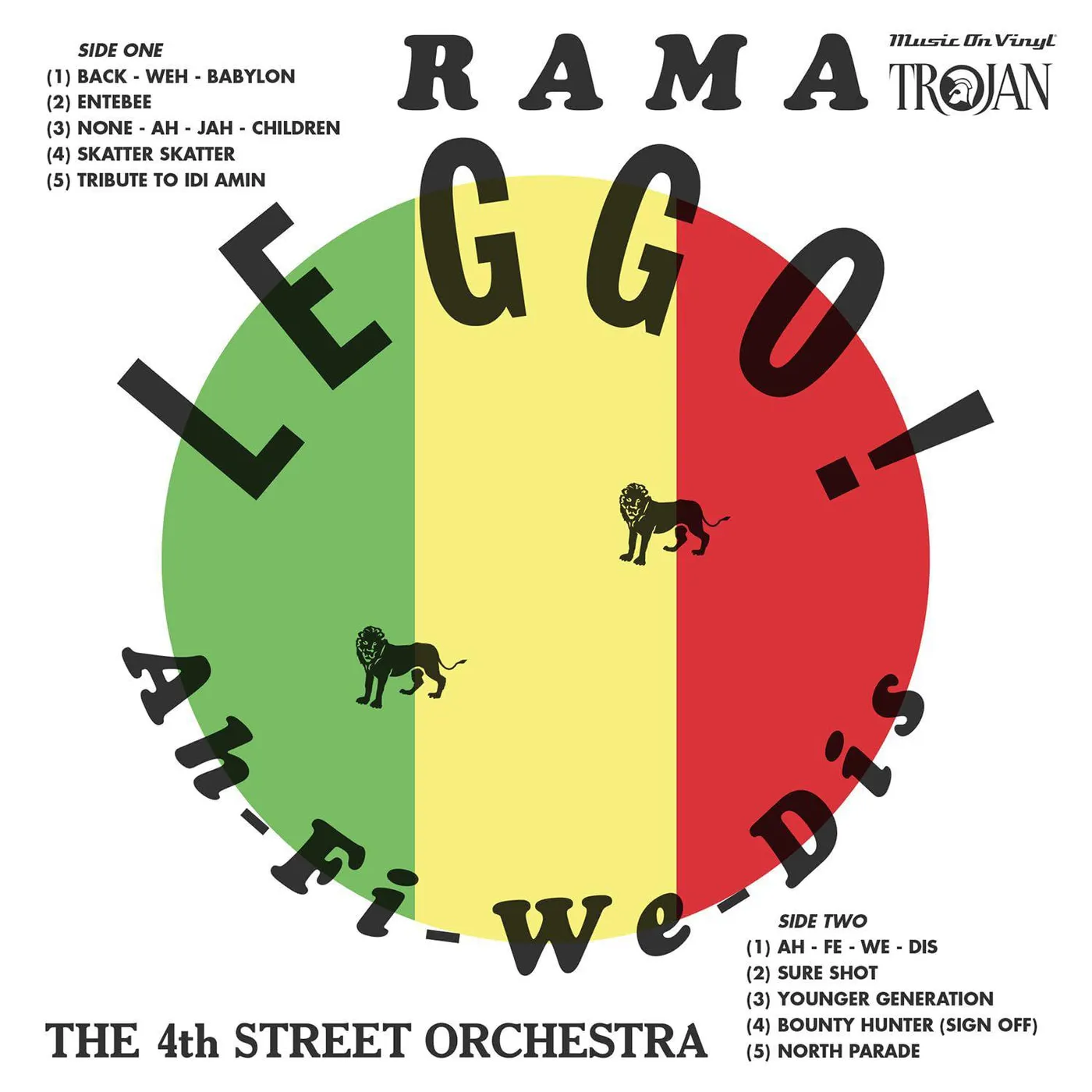 The 4th Street Orchestra Leggo! Ah-fi-we-dis (Orange Vinyl/180g) Vinyl Record