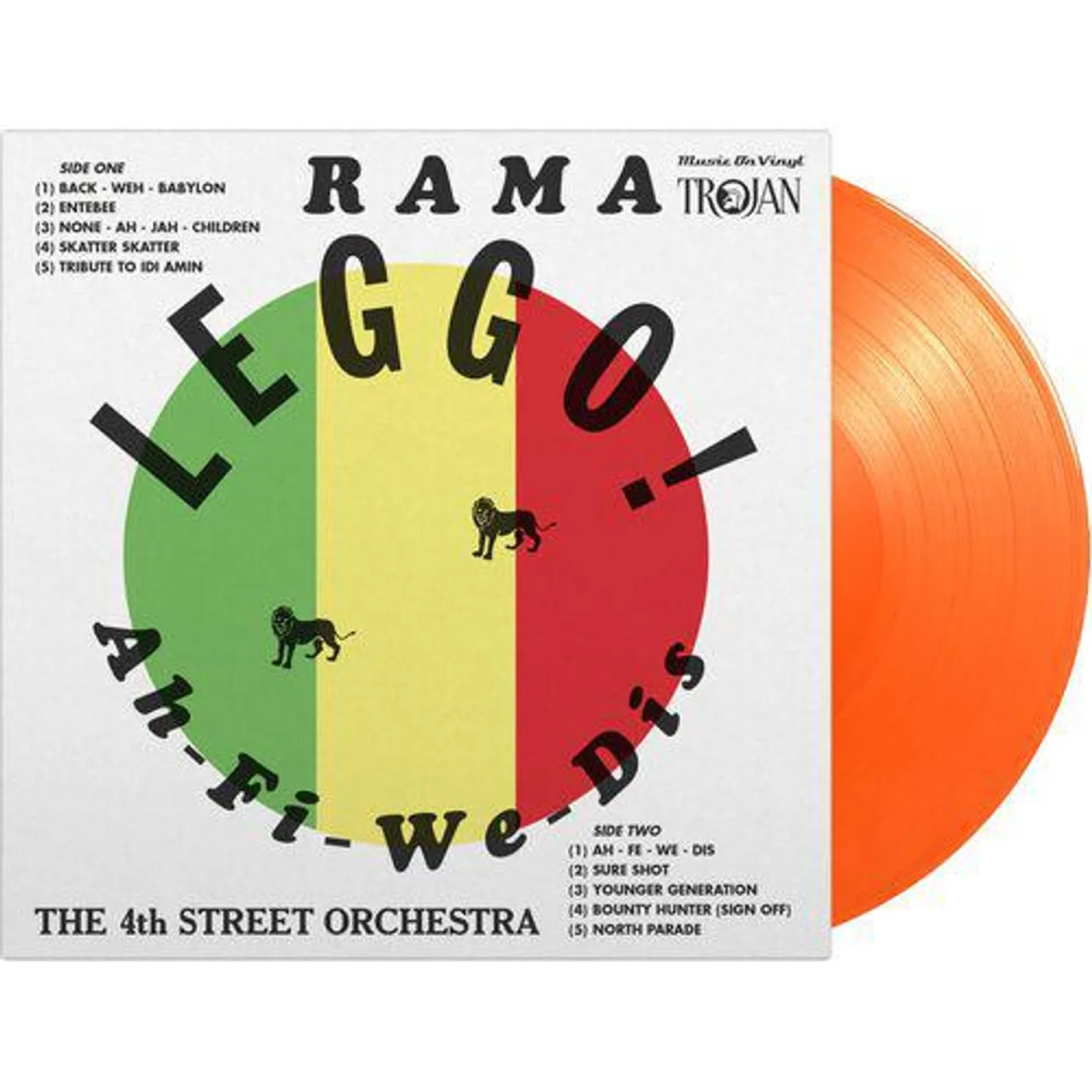 The 4th Street Orchestra Leggo! Ah-fi-we-dis (Orange Vinyl/180g) Vinyl Record