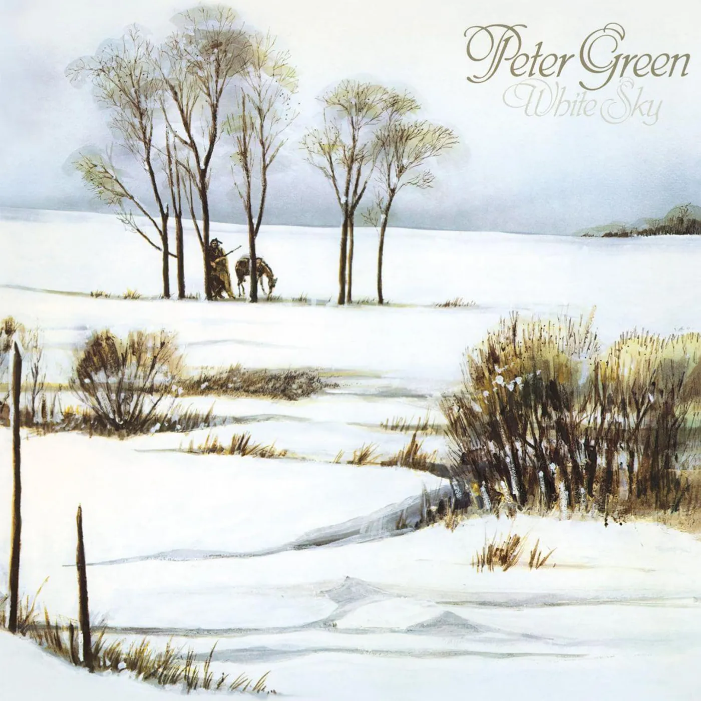 Peter Green White Sky (180g/Crystal Clear & Blue Marbled) Vinyl Record