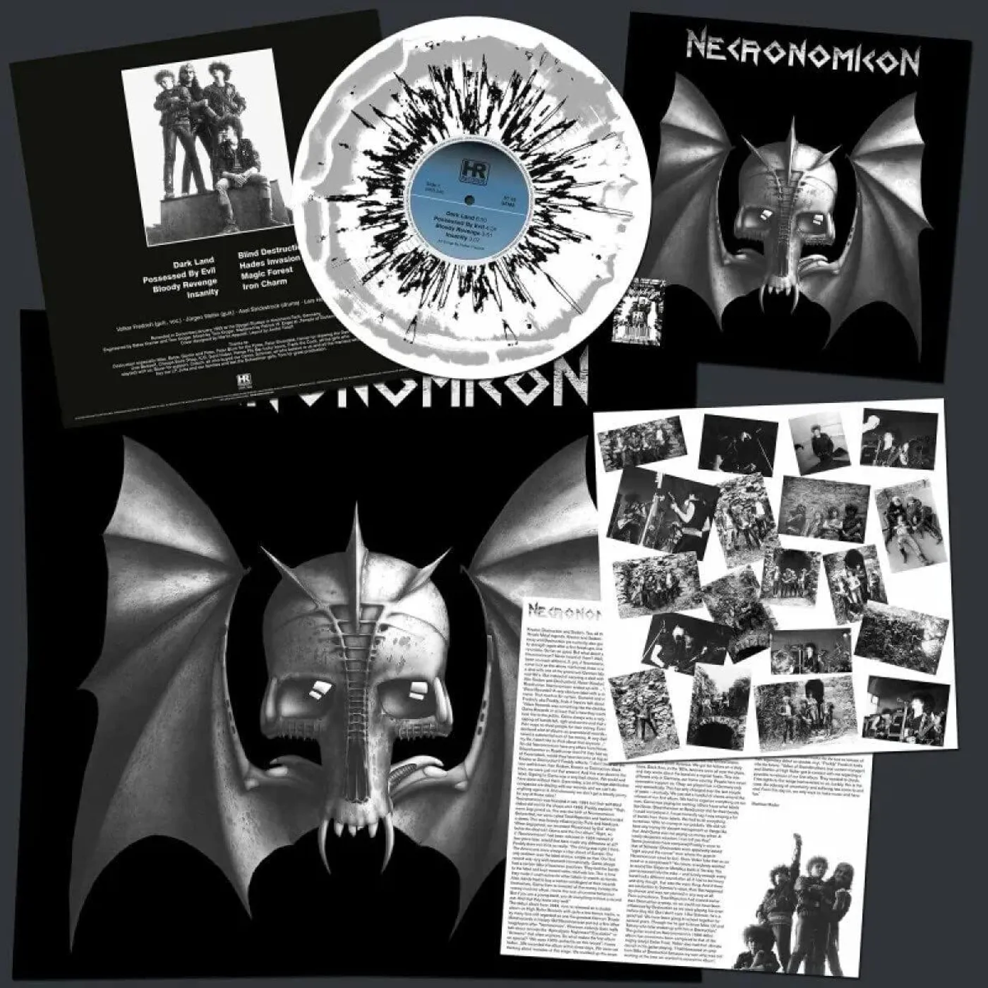  Necronomicon (Splatter) Vinyl Record