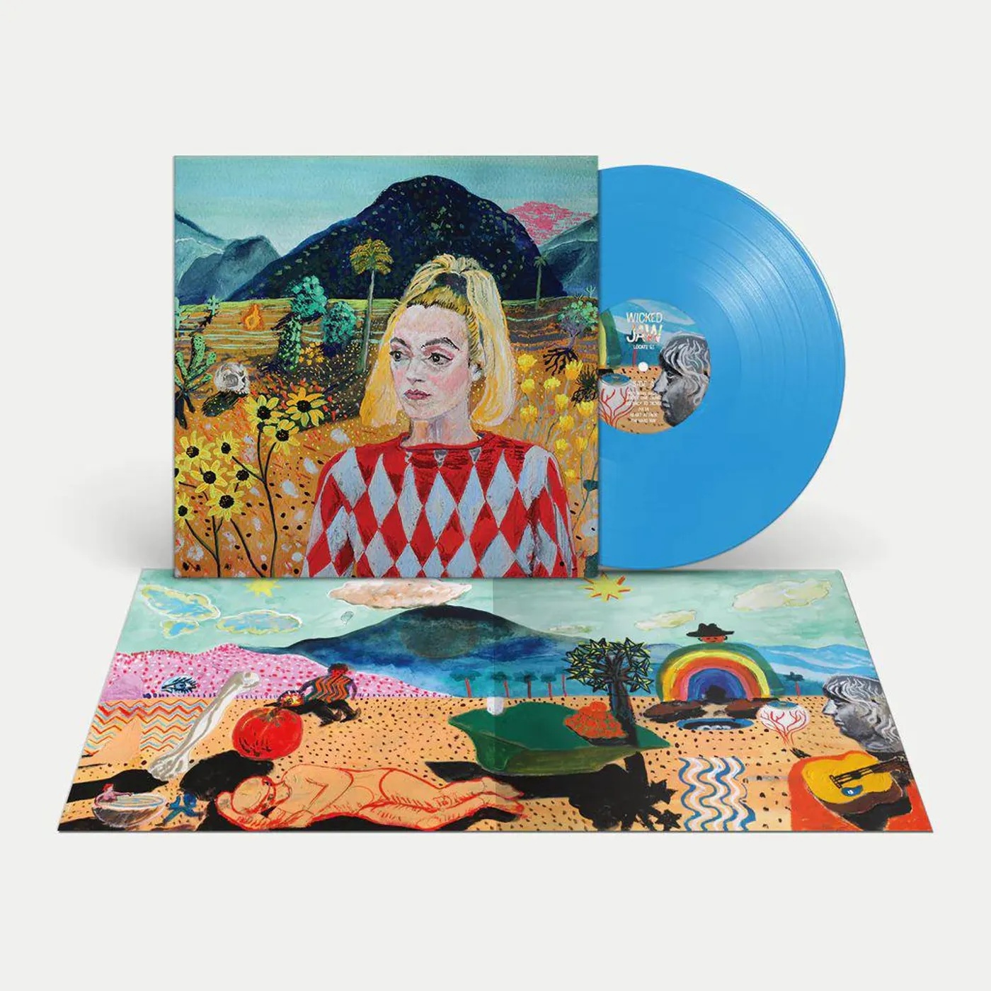 Locate S,1 Wicked Jaw (Sky Blue  Vinyl Record)