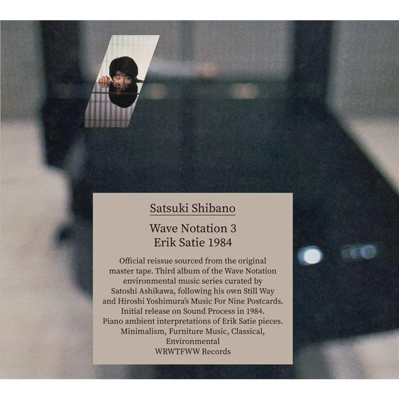 Satsuki Shibano WAVE NOTATION 3: ERIK SATIE 1984 (2LP) Vinyl Record