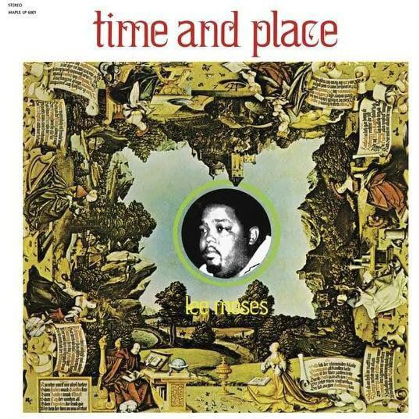 Lee Moses Time & Place (Splatter) Vinyl Record