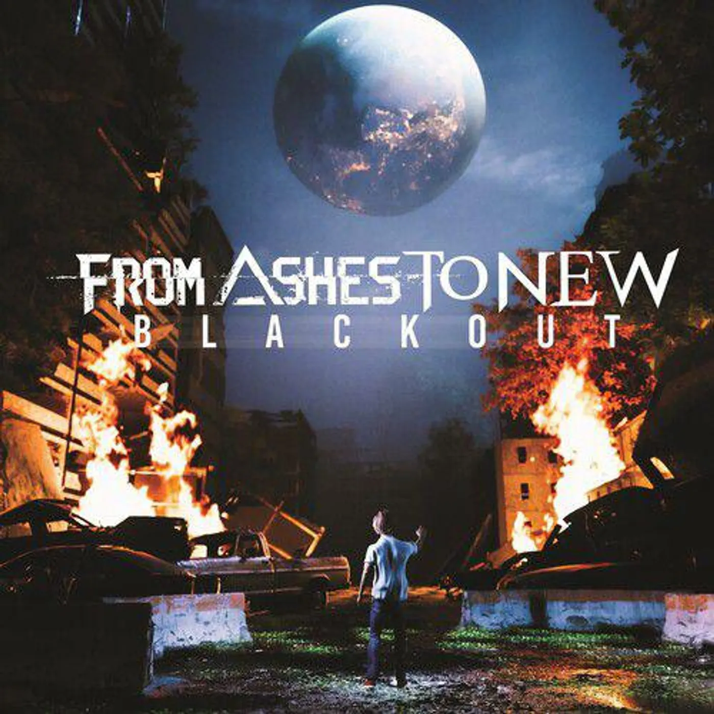 From Ashes to New Blackout Vinyl Record