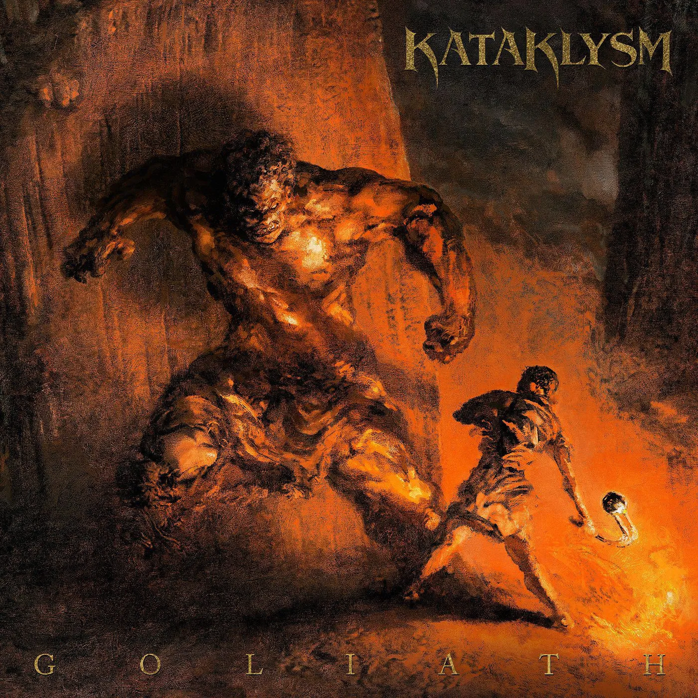 Kataklysm Goliath (Orange) Vinyl Record