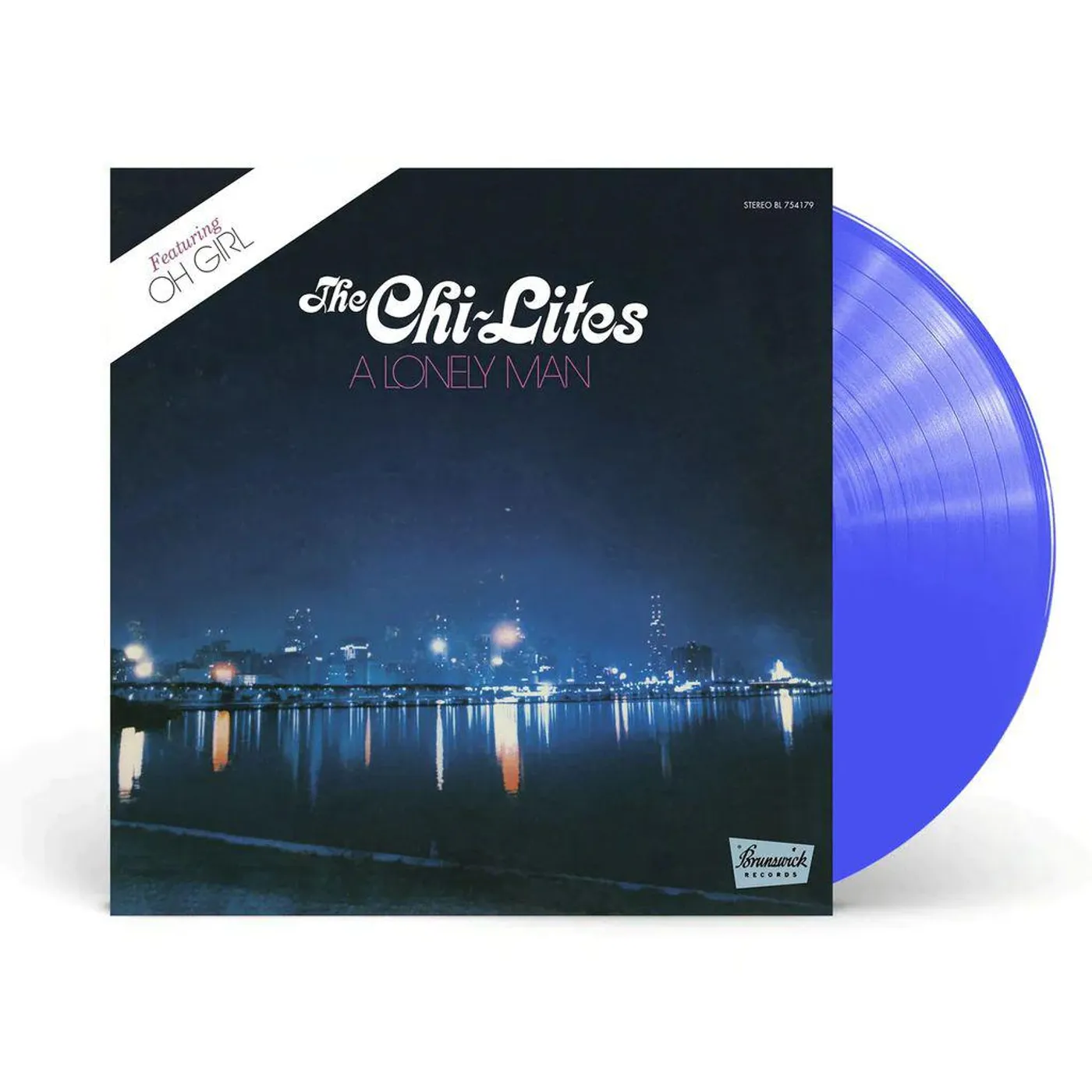 The Chi-Lites Lonely Man (Transparent Blue Vinyl Record/Reissue)
