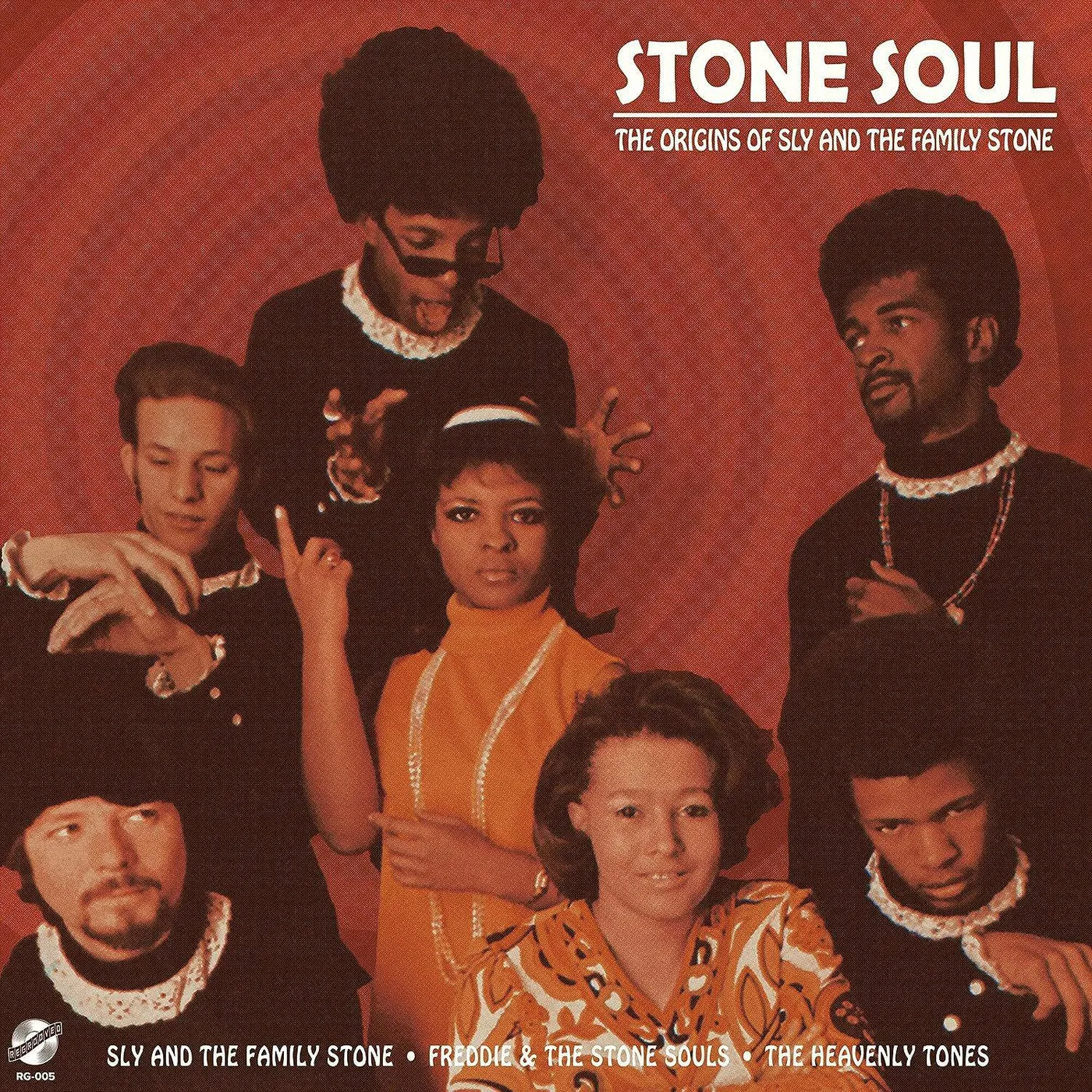 Various Artists  Stone Soul The Origins Of Sly & The Family Stone (Orange) Vinyl Record