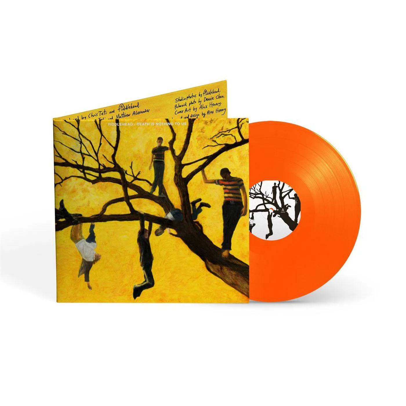 Fiddlehead Death Is Nothing To Us (Neon Orange) Vinyl Record
