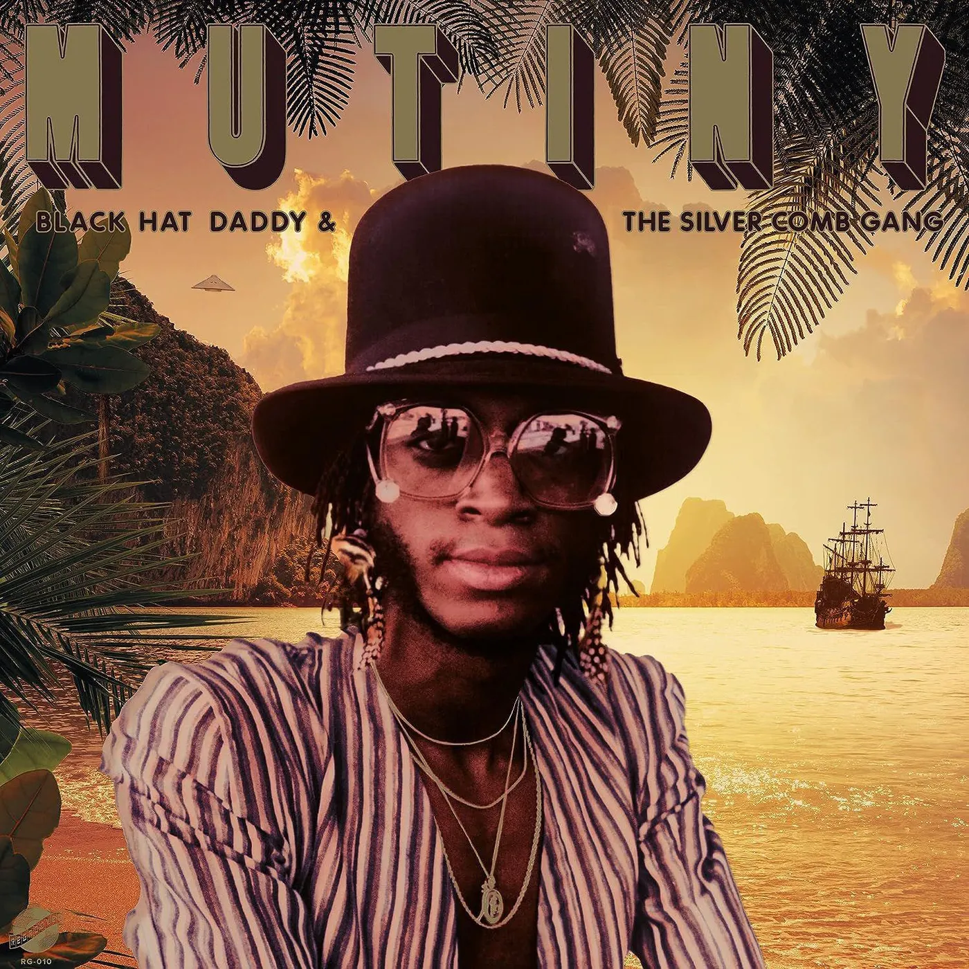 Mutiny Black Hat Daddy & The Silver Comb Gang (Gold) Vinyl Record