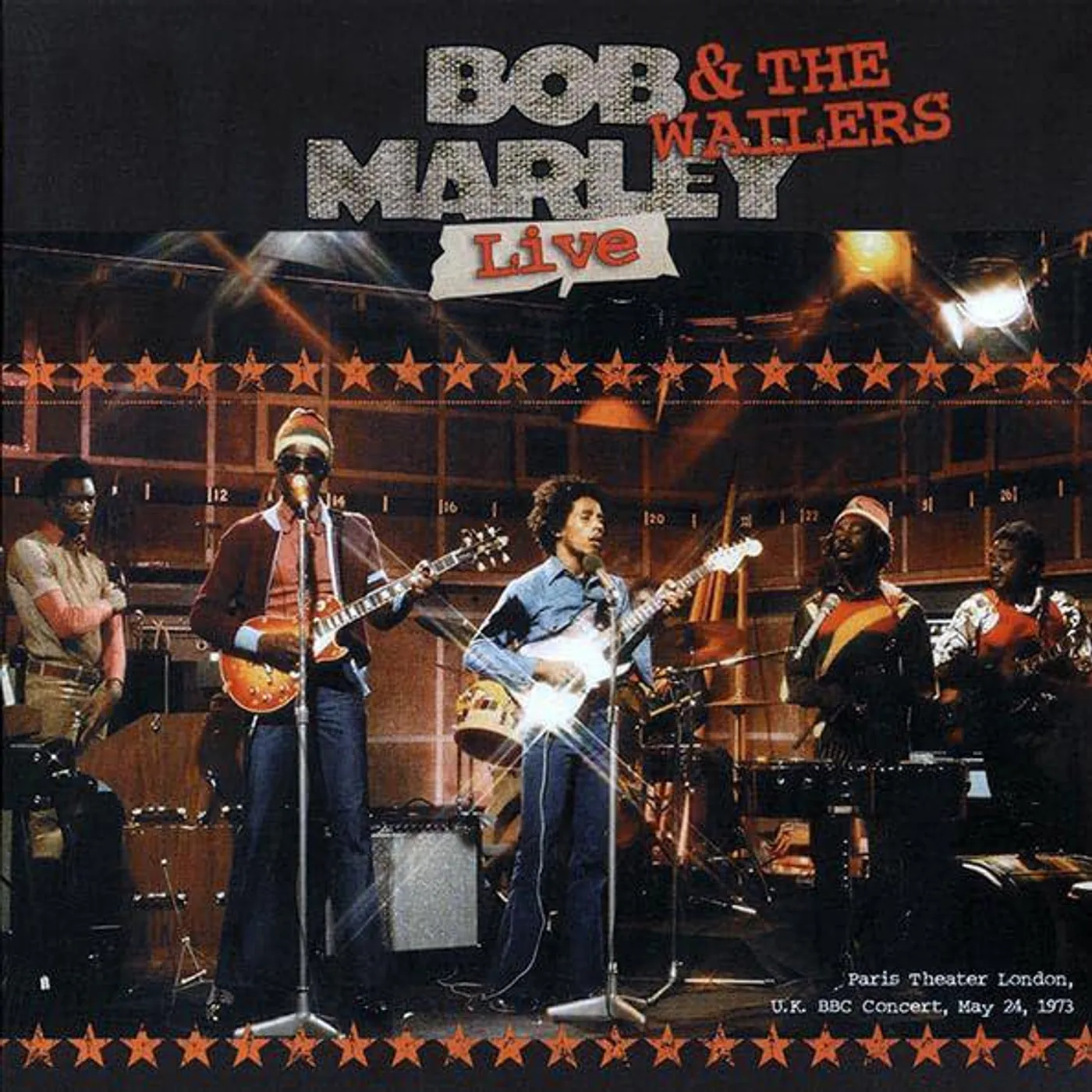 Bob Marley & The Wailers Live: Paris Theater London, U.K. BBC Concert, May 24, 1973 Vinyl Record